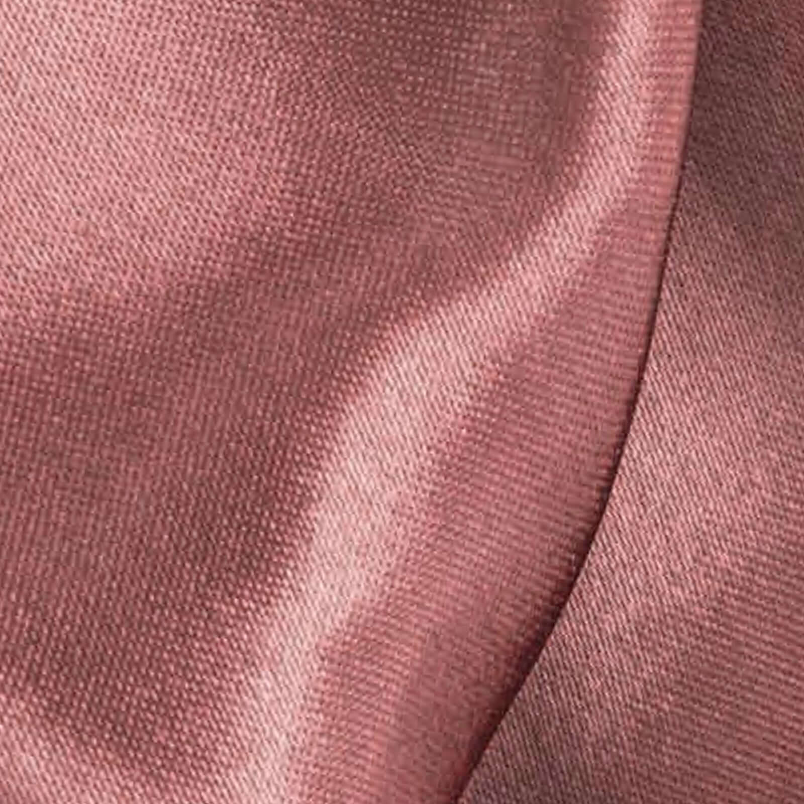 5 Pack Satin 20x20 Napkins Cinnamon Rose - Luxurious Shine & Smooth Dinner Napkins