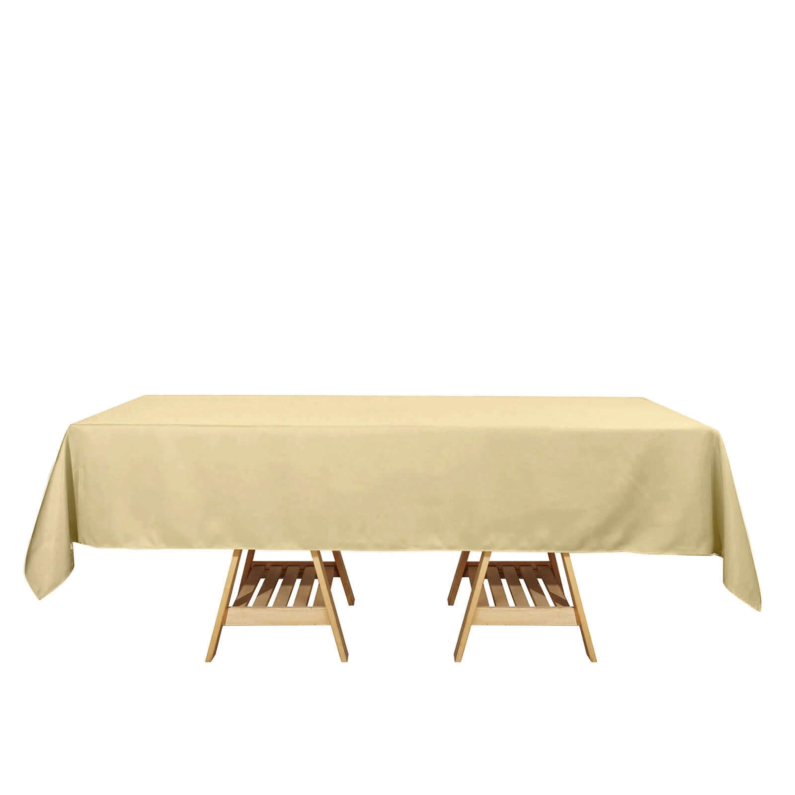 Polyester 60x102 Rectangle Tablecloth Champagne - Durable and Stylish Table Cover