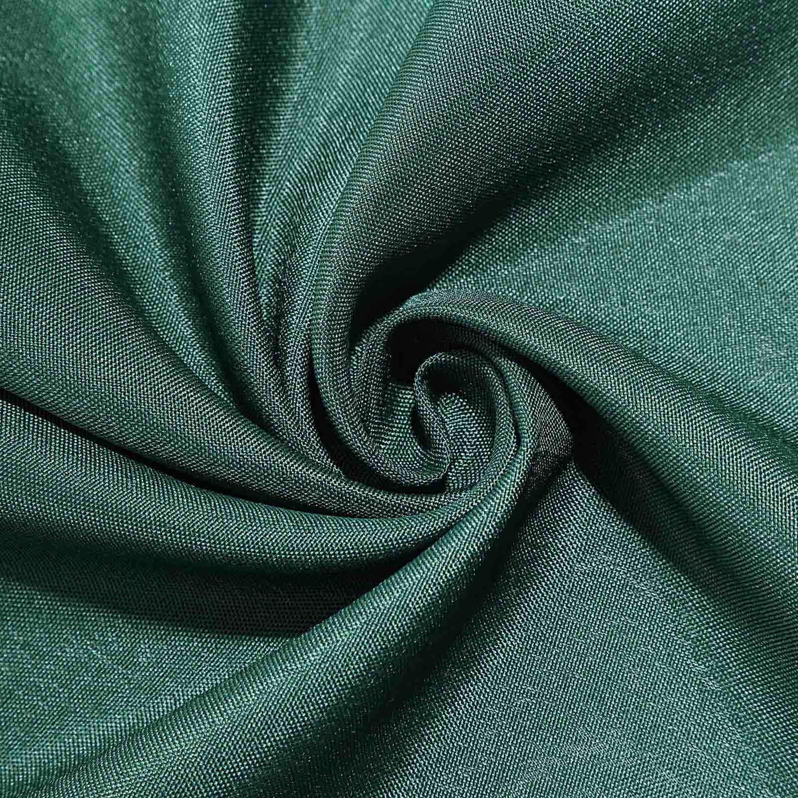 5 Pack Polyester Chair Sashes Hunter Emerald Green 6x108