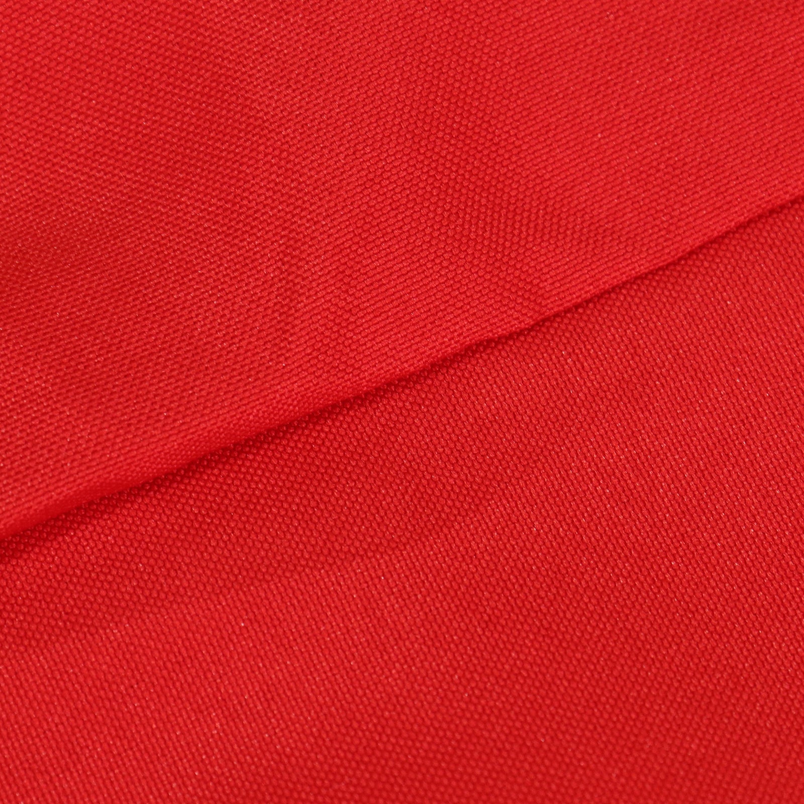 Premium Polyester 8ft Rectangle Tablecloth Red Durable Fitted 220GSM Table Cover