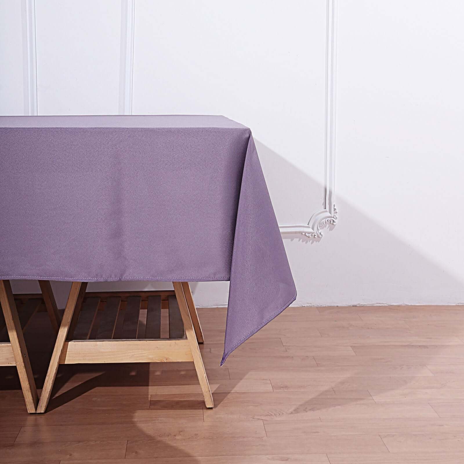 Polyester Square 70x70 Tablecloth Violet Amethyst - Wrinkle-Resistant & Durable Table Cover