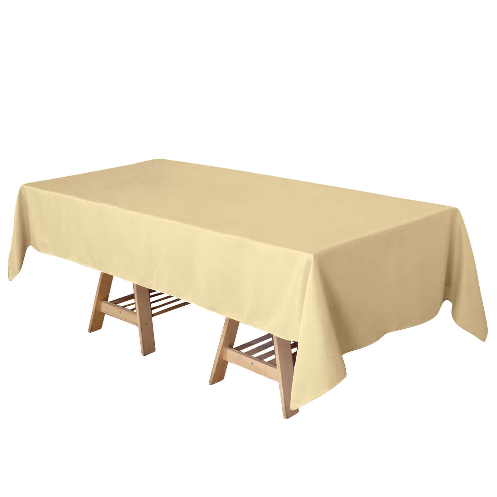 Polyester 60x102 Rectangle Tablecloth Champagne - Durable and Stylish Table Cover