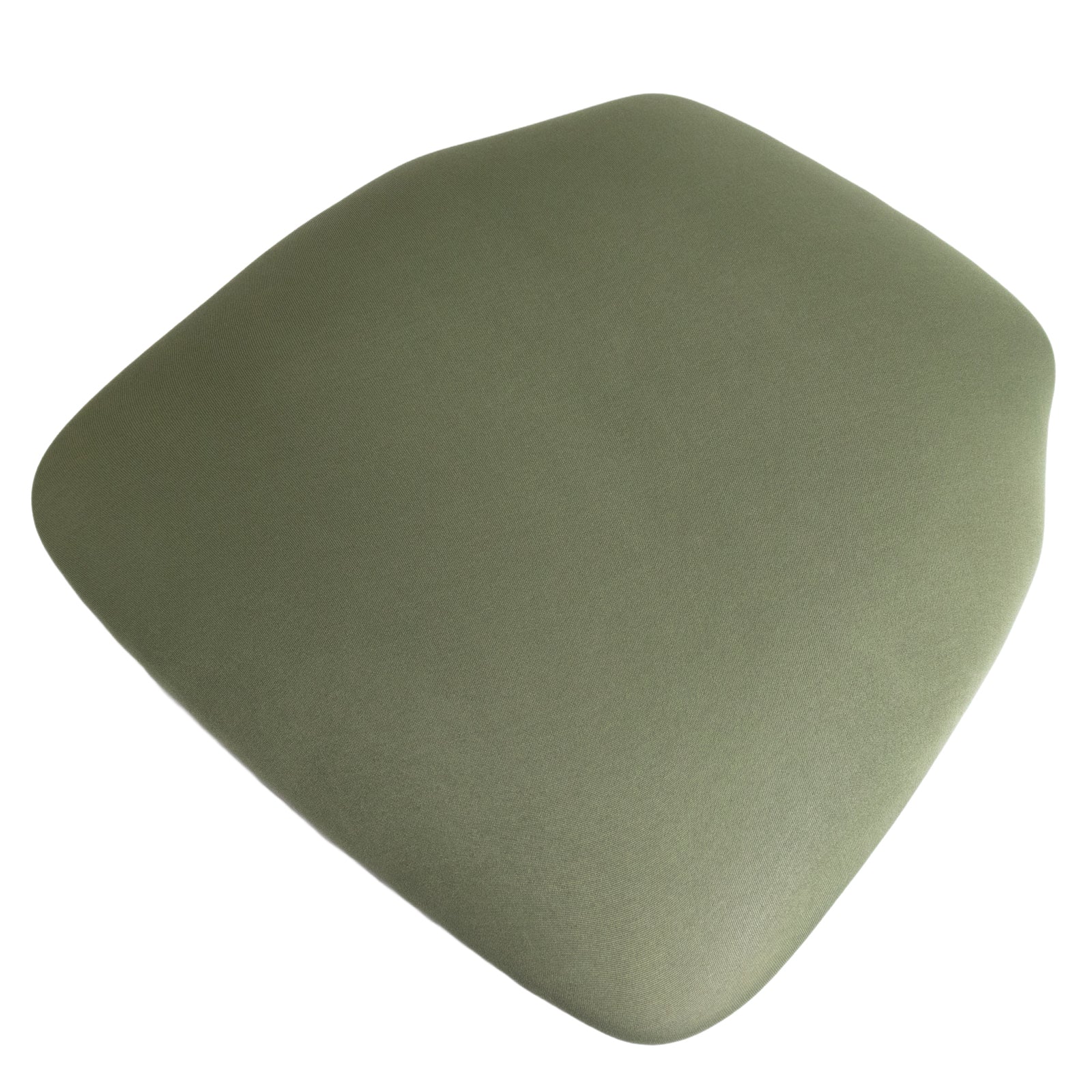 5 Pack Spandex Seat Pad Slipcovers for Chiavari Chairs Dusty Sage Green - Washable Stretch Fitted Design for Dining Chairs