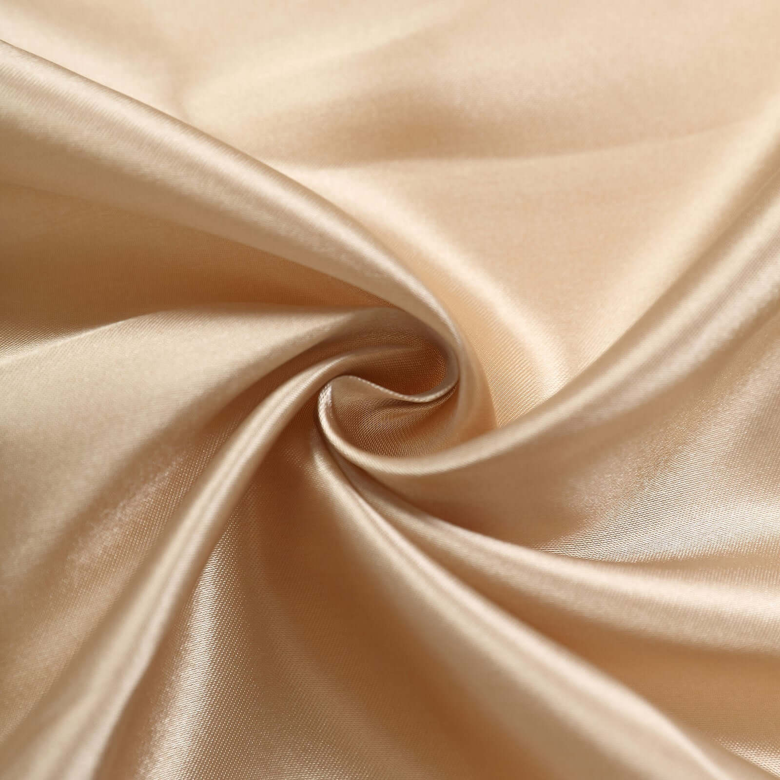 8ftx10ft Nude Satin Event Curtain Drapes, Backdrop Event Panel