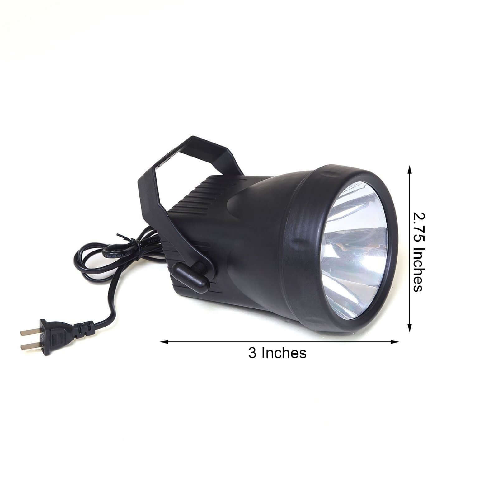 6W Bright White LED Backdrop Uplight, Indoor Outdoor Landscape Spotlight