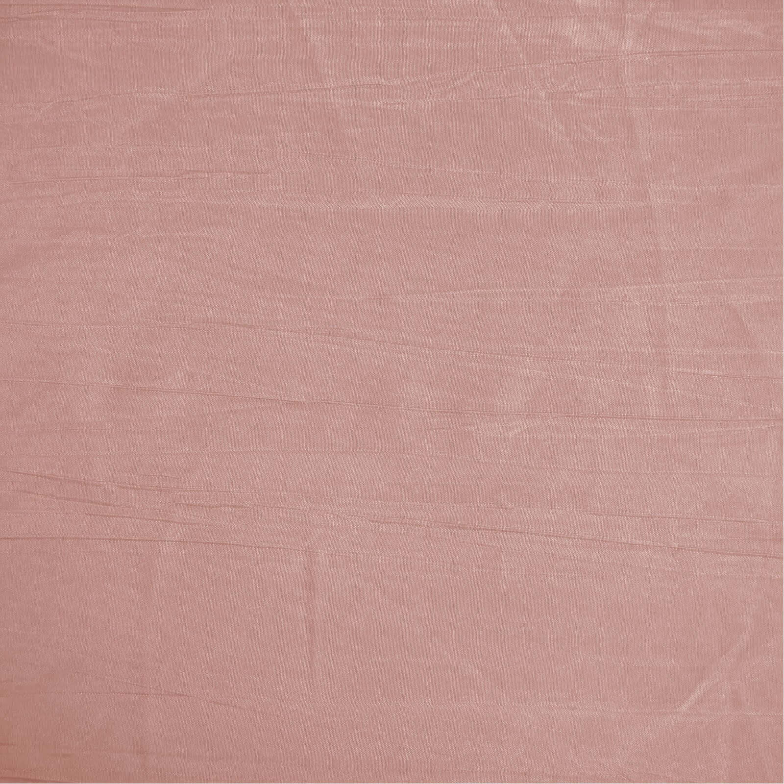 Taffeta 90x132 Rectangle Tablecloth Dusty Rose - Seamless Accordion Crinkle Table Cover