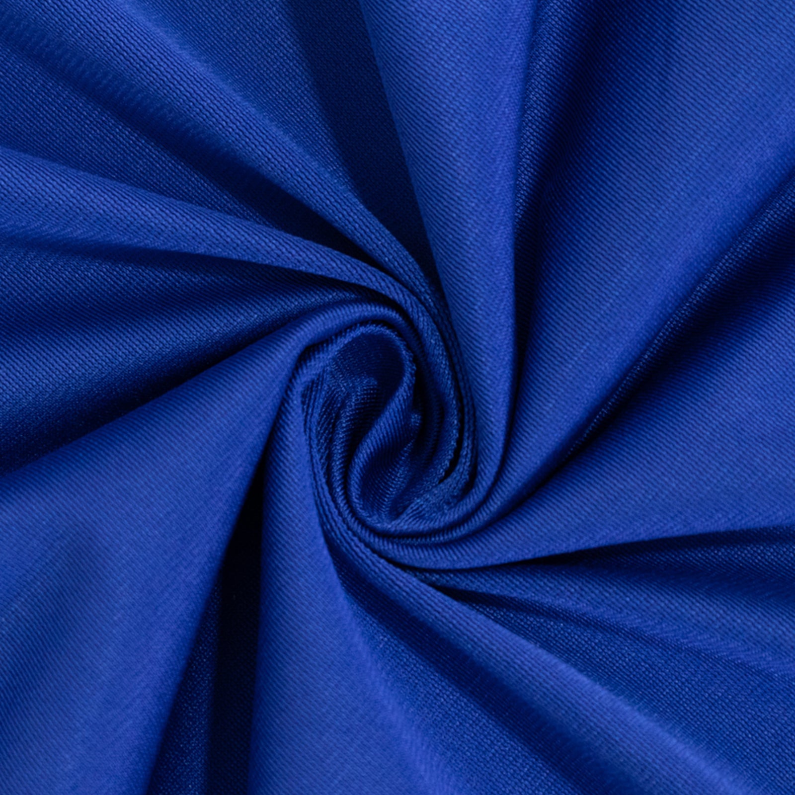 Premium Scuba Polyester 36x72 Wide Table Runner Royal Blue - Wrinkle-Free Trade Show Table Linen