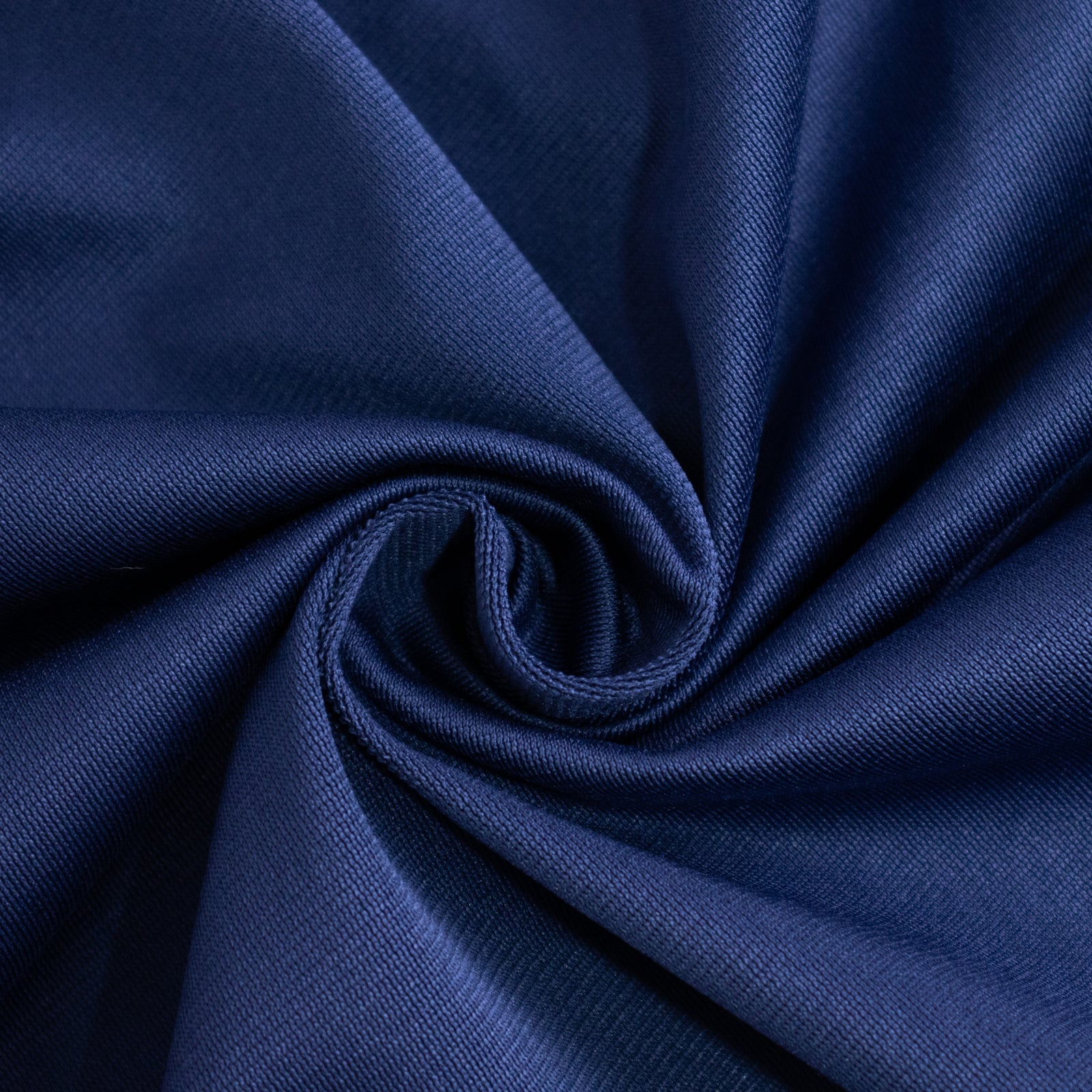 Premium Scuba Round 70 Tablecloth Navy Blue - Wrinkle Free & Stain Resistant Table Cover