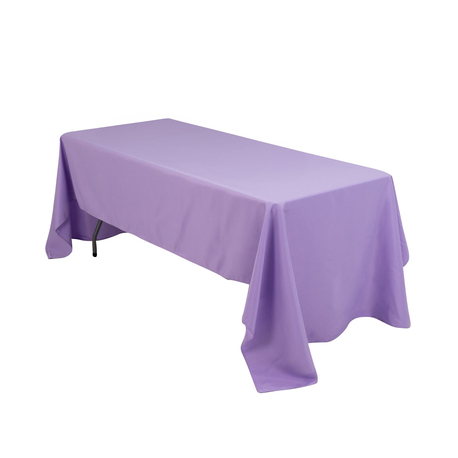 Premium Polyester 60x126 Rectangle Tablecloth Lavender Lilac - Stain-Resistant 220GSM Finish Table Cover
