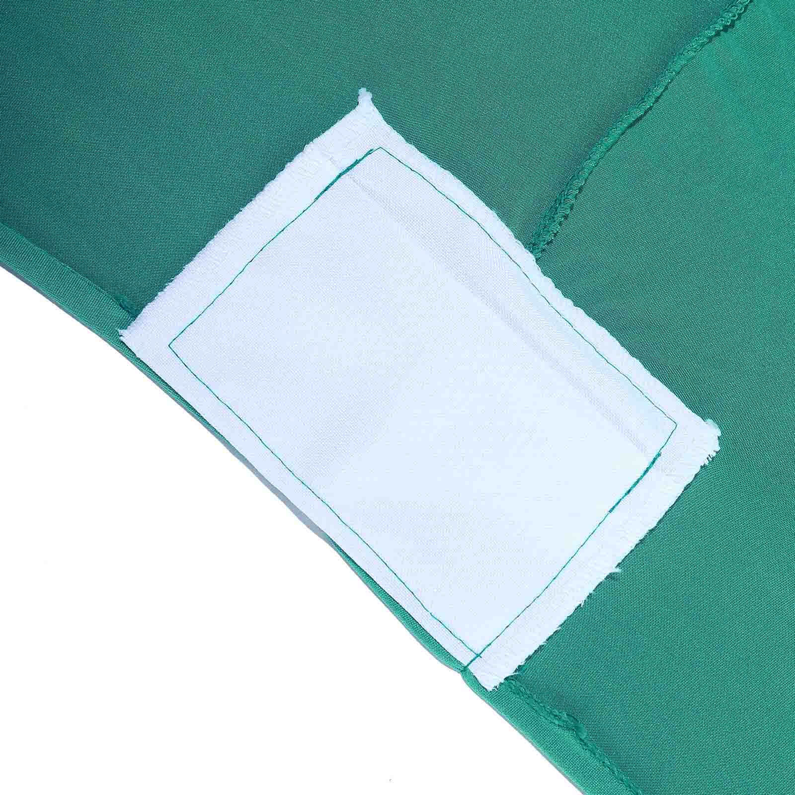 Stretch Spandex 6ft Rectangle Tablecloth Peacock Teal - Durable Form-Fitting Table Cover