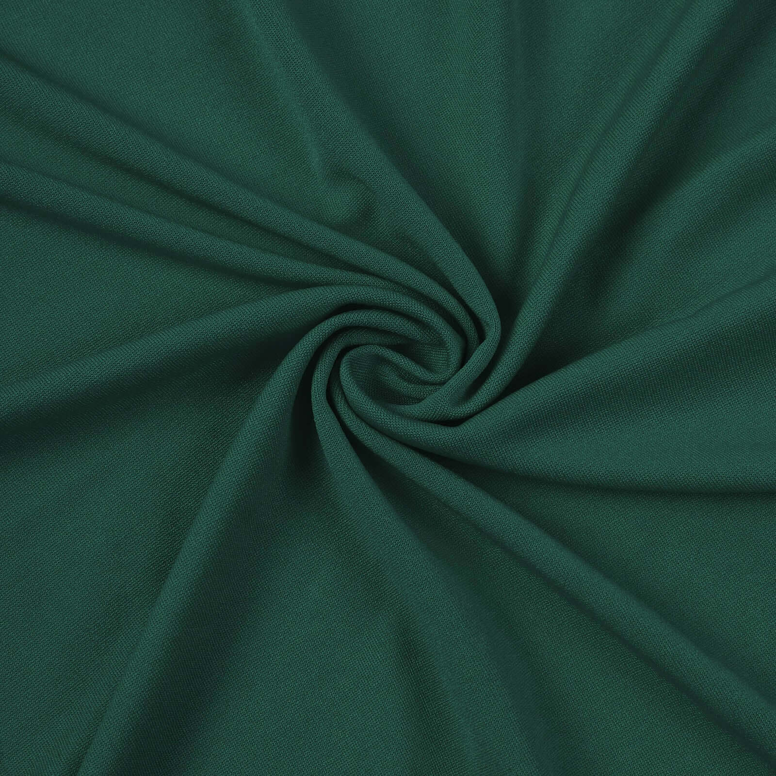 7.5ft Matte Hunter Emerald Green Round Spandex Fit Party Backdrop Stand Cover