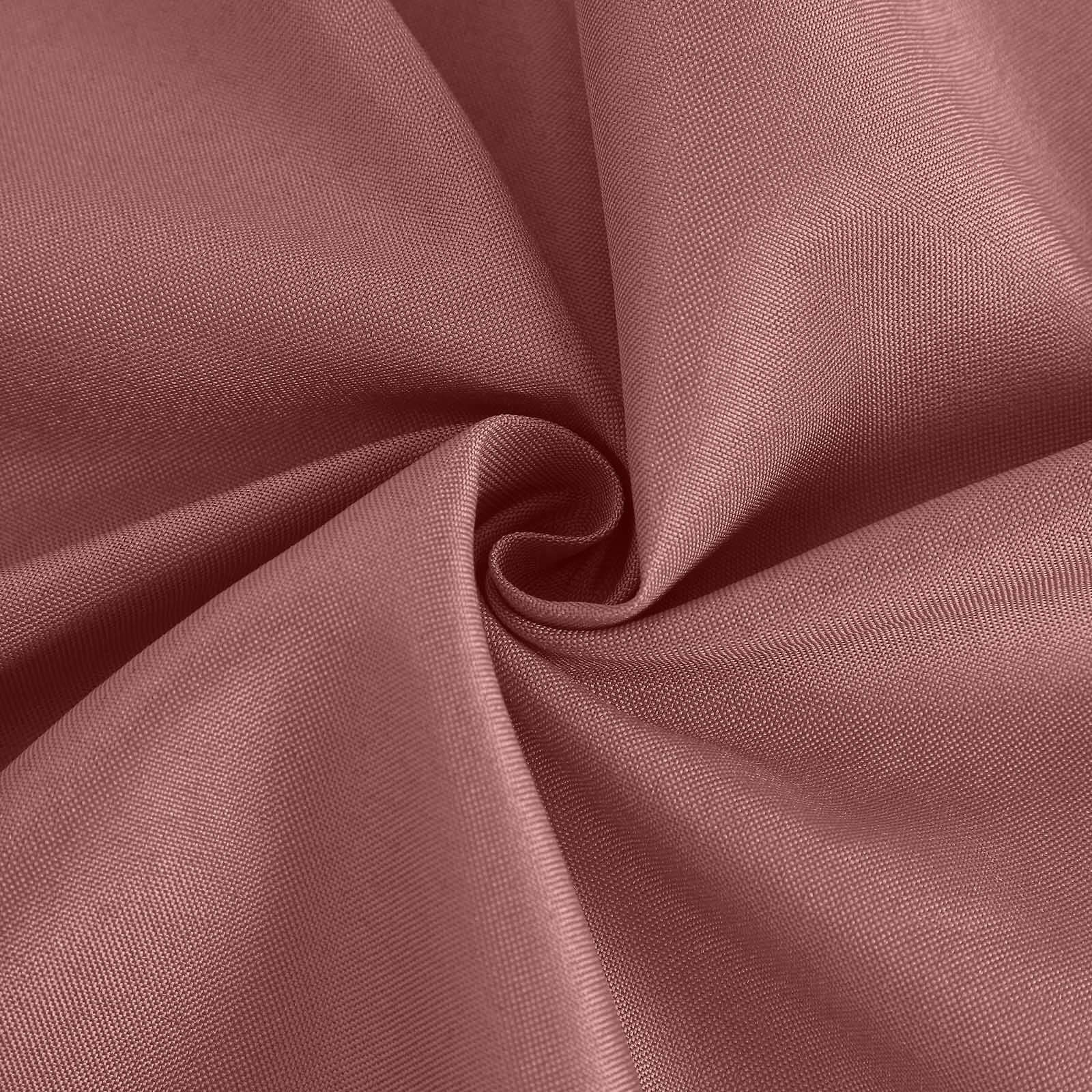 Polyester 60x102 Rectangle Tablecloth Cinnamon Rose - Durable and Stylish Table Cover