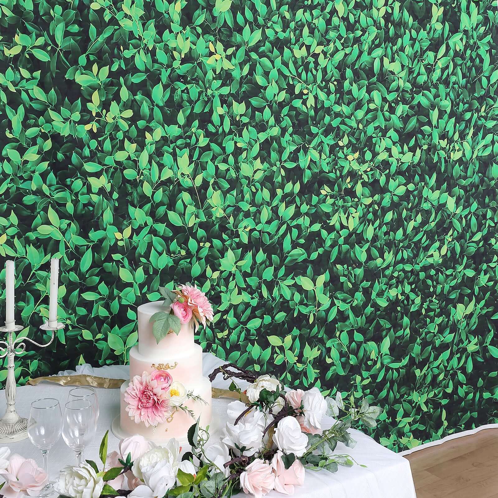 8ftx8ft Greenery Grass Print Vinyl Photo Shoot Party Backdrop