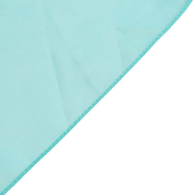 18ft Turquoise Sheer Organza Wedding Arch Drapery Fabric, Window Scarf Valance