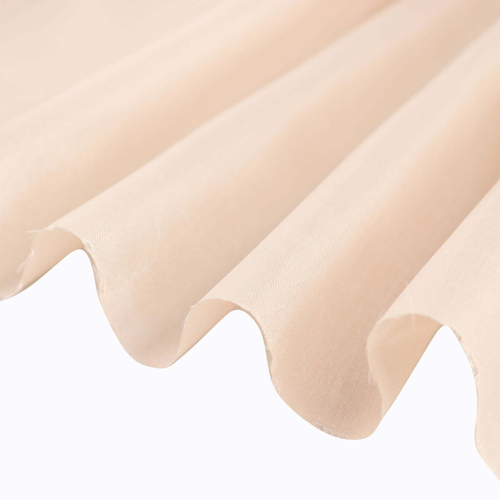 10 Yards x 54 Beige Satin Fabric Bolt