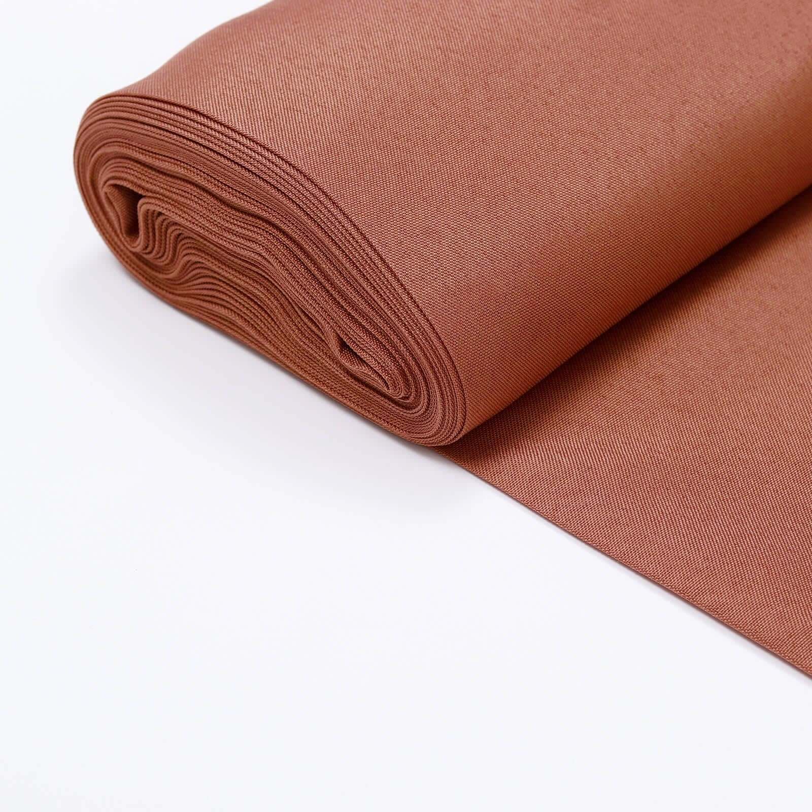 54x10 Yards Terracotta (Rust) Polyester Fabric Bolt DIY Craft Fabric Roll