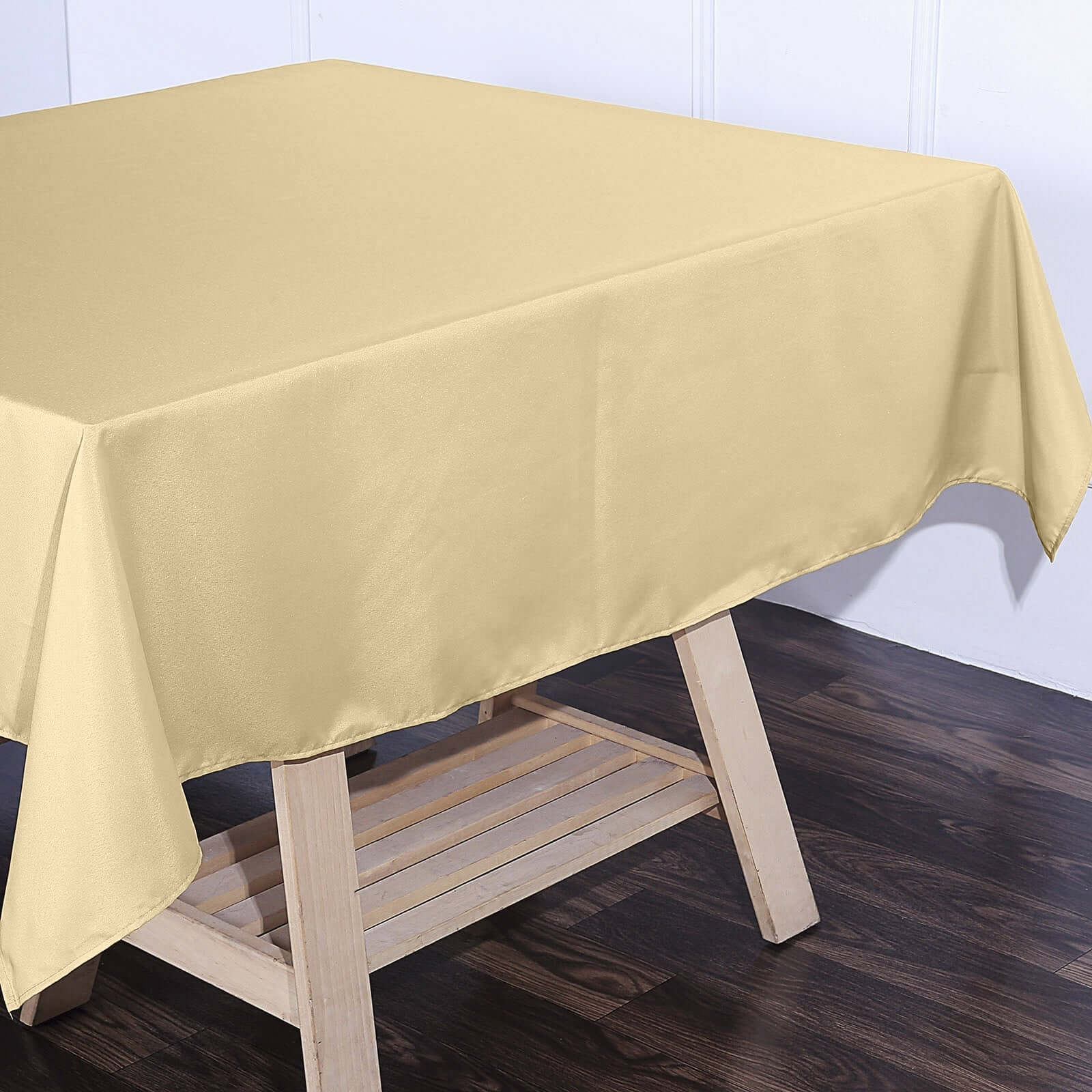 Polyester Square 70x70 Tablecloth Champagne - Wrinkle-Resistant & Durable Table Cover