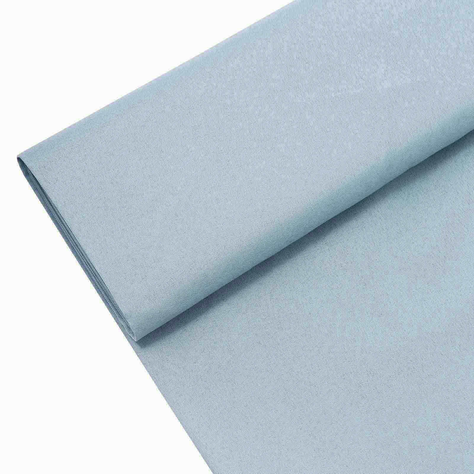 54x10 Yards Dusty Blue Polyester Fabric Bolt DIY Craft Fabric Roll