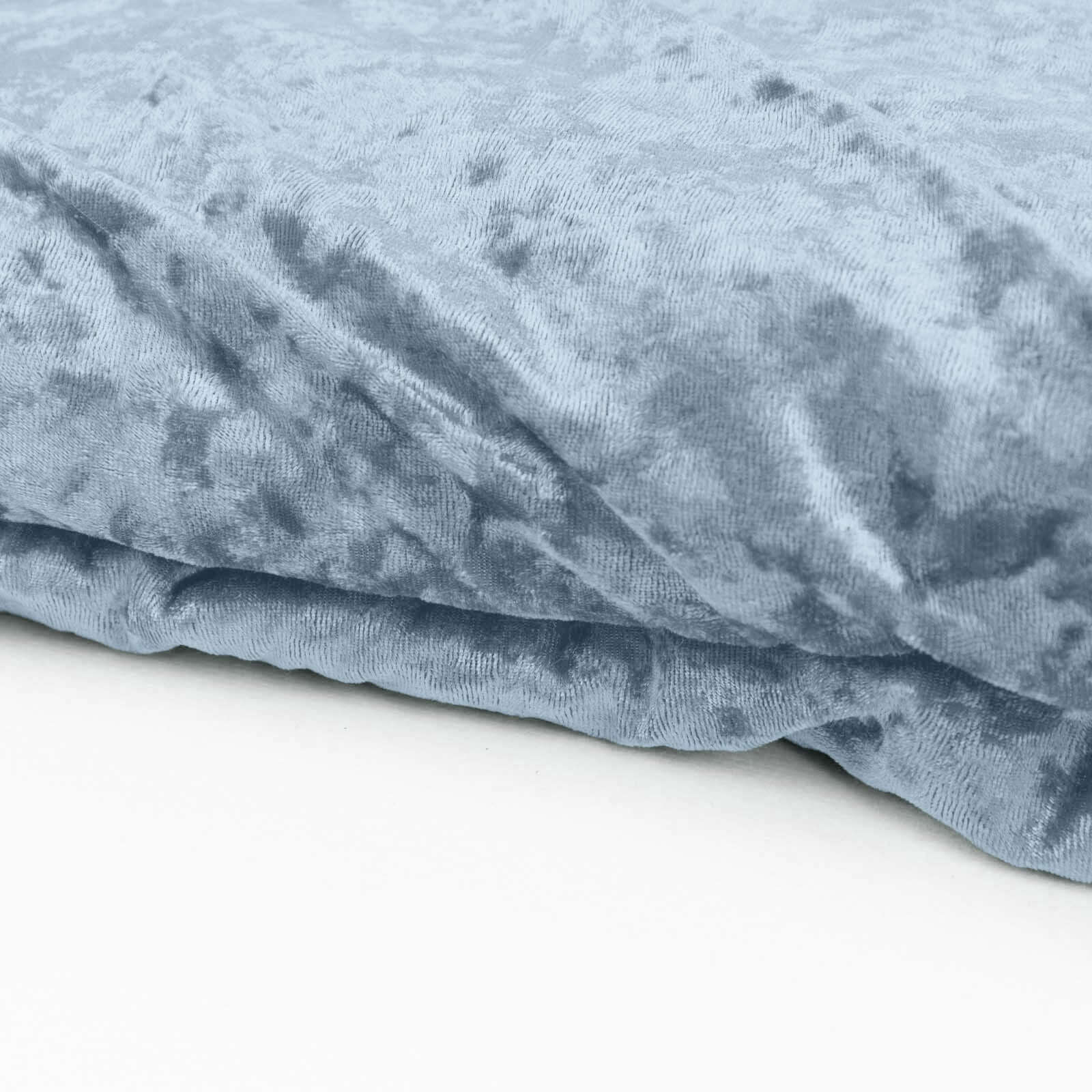 65x5 Yards Dusty Blue Soft Velvet Fabric Bolt, DIY Craft Fabric Roll