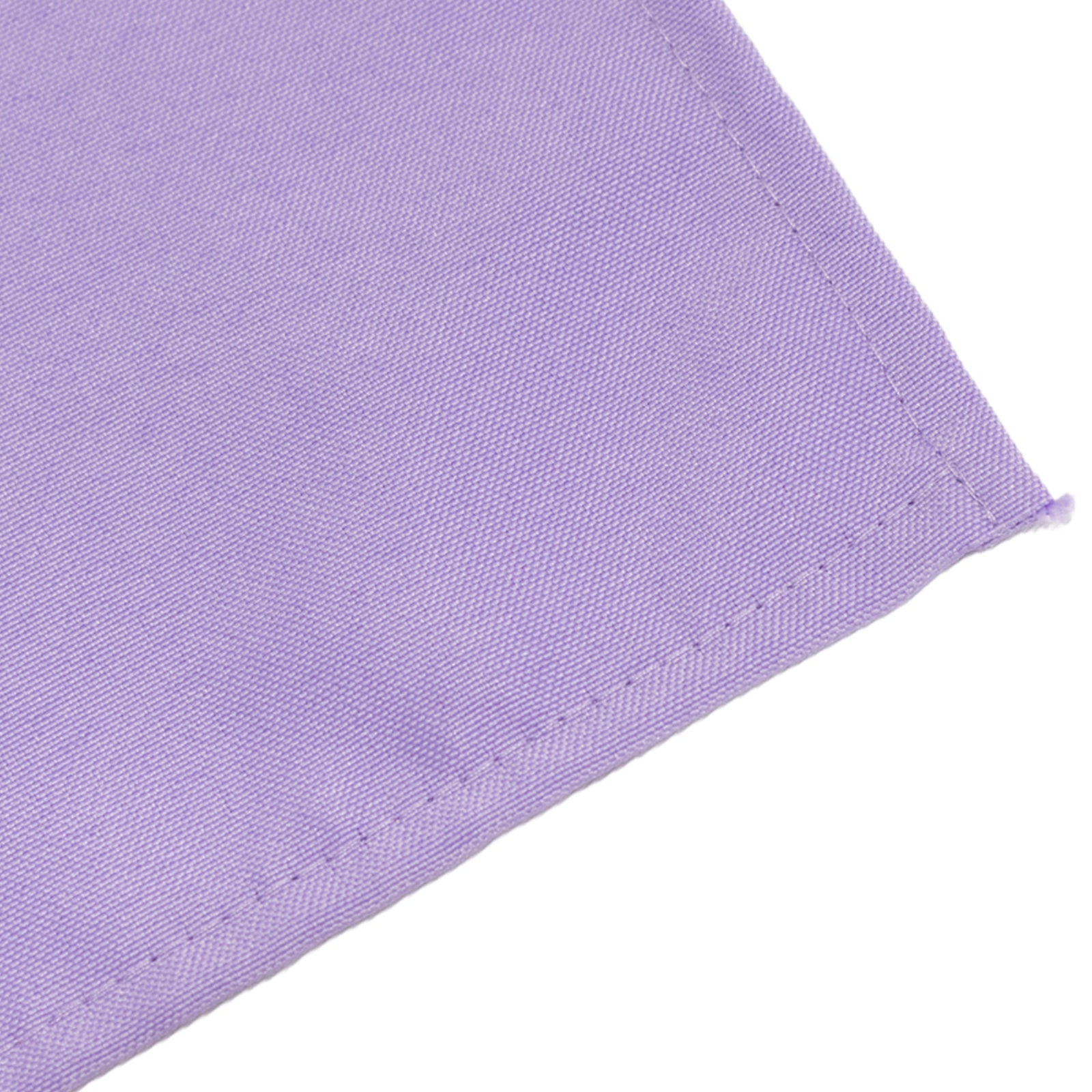 Premium Polyester 54x54 Table Overlay Square Tablecloth Lavender Lilac - Stain and Wrinkle-Resistant 220GSM Table Topper