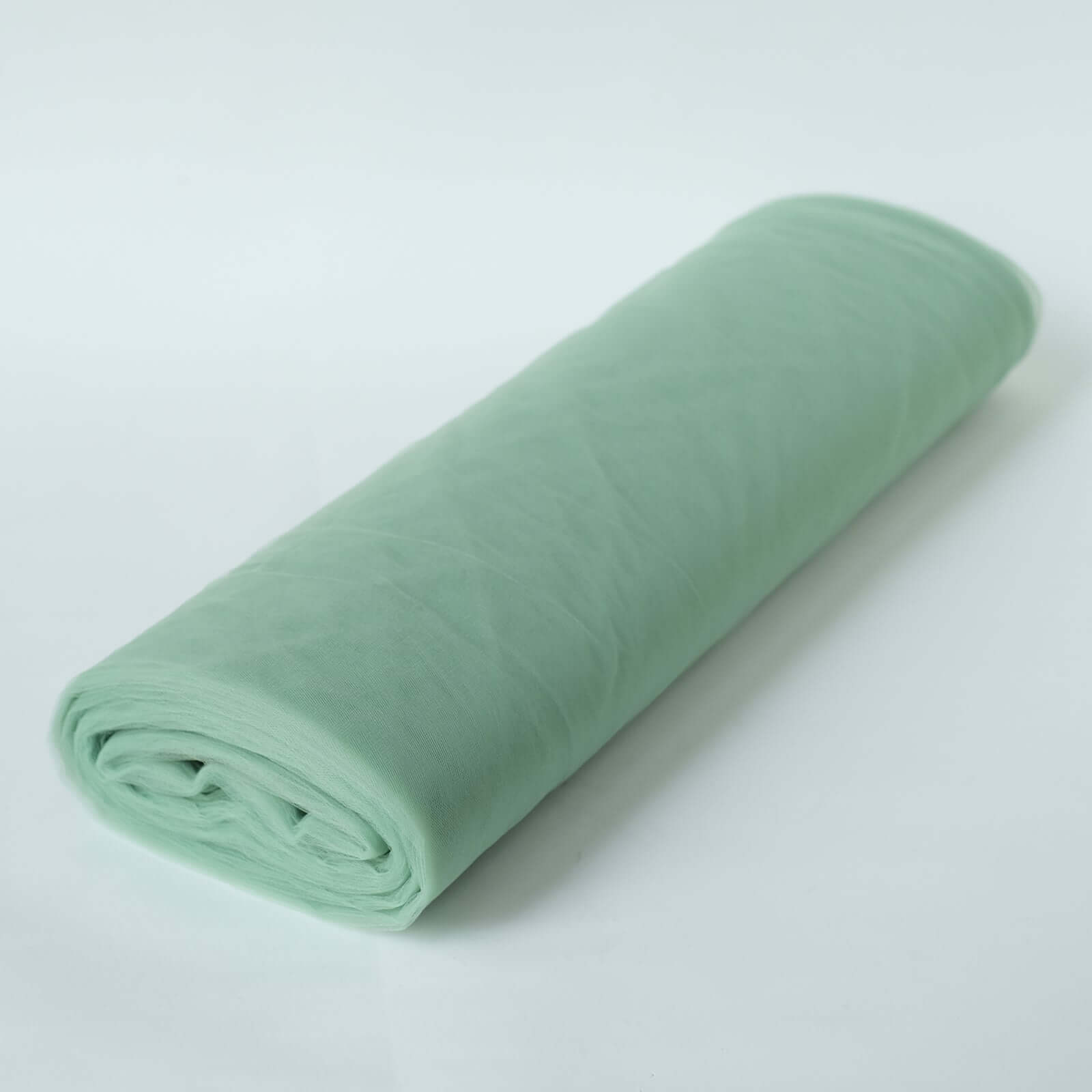 108x50 Yards Sage Green Tulle Fabric Bolt, DIY Craft Fabric Roll