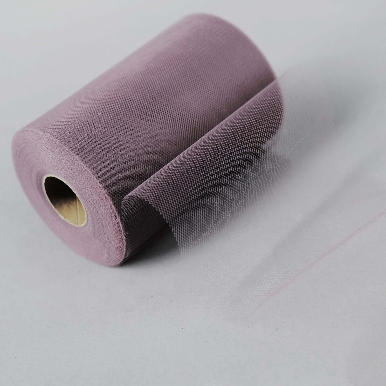 6x100 Yards Violet Amethyst Tulle Fabric Bolt, Sheer Fabric Spool Roll For Crafts