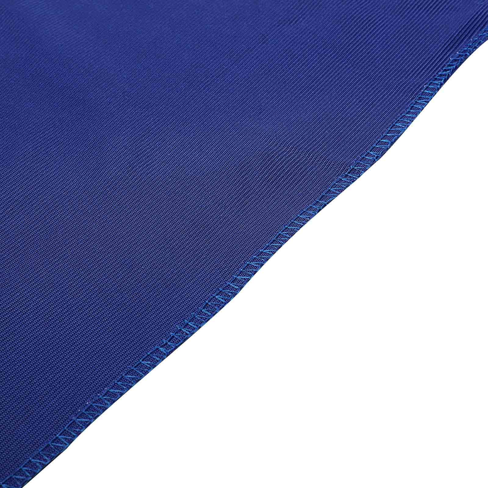 8ftx8ft Royal Blue Premium Smooth Velvet Event Curtain Drapes, Privacy Backdrop Event Panel with Rod Pocket