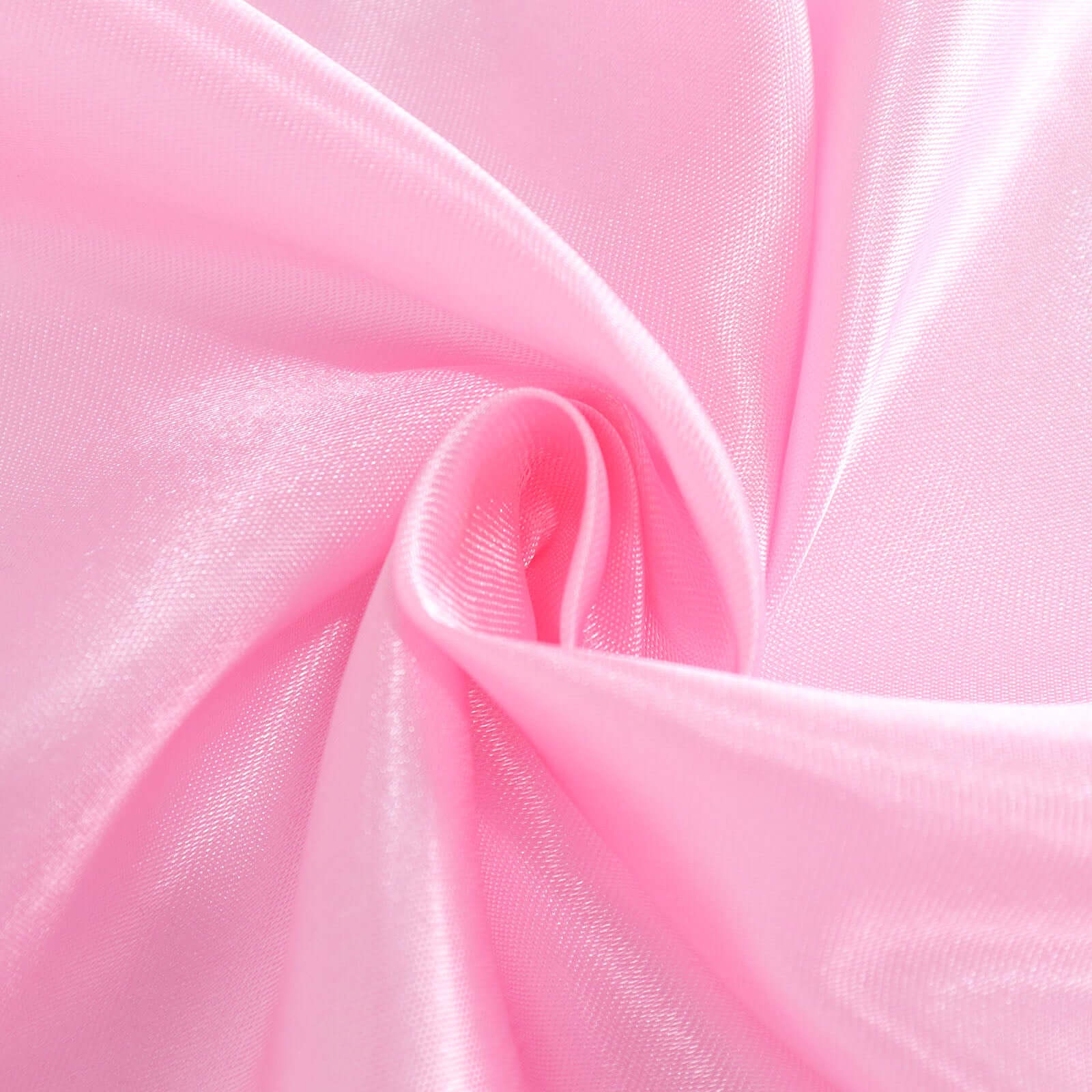 Satin Rectangular 60x102 Tablecloth Pink - Smooth and Lustrous Table Cover