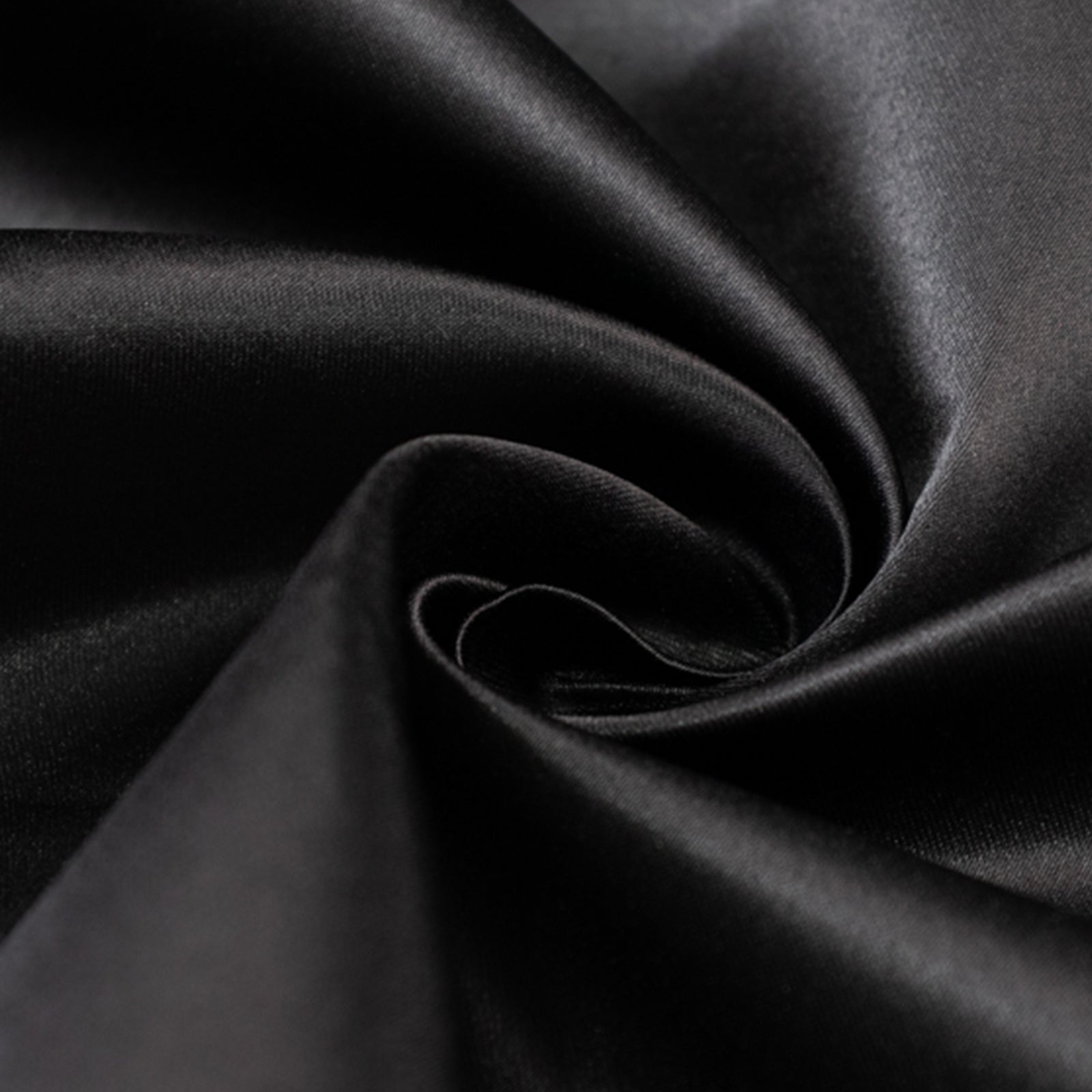 54x10 Yards Black Lamour Satin Fabric Bolt, Heavy Matte Satin Fabric By The Yard