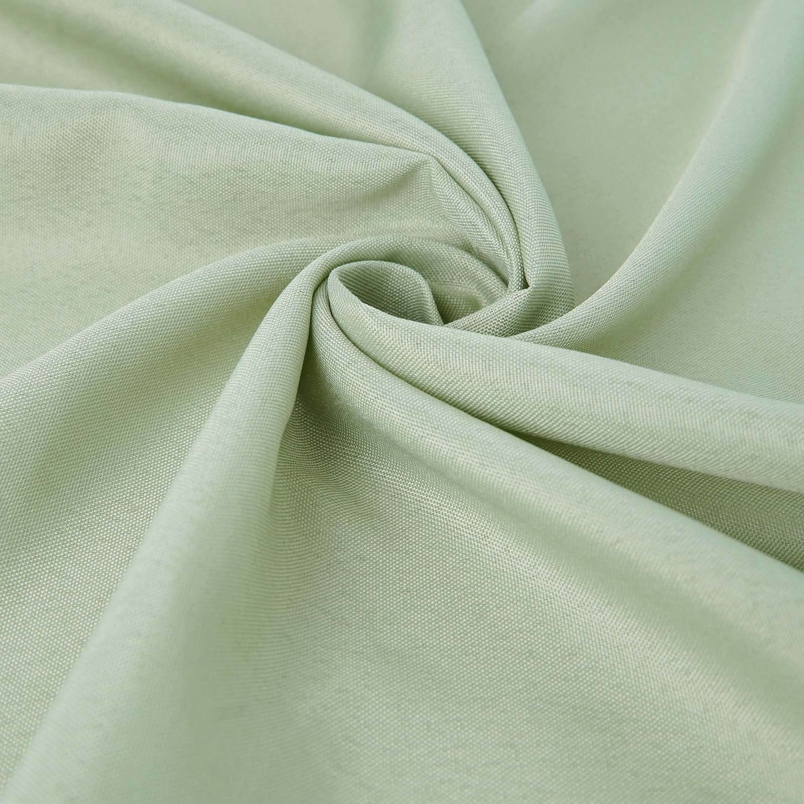 Polyester 90 Round Tablecloth Sage Green - Stain & Wrinkle-Resistant Table Cover