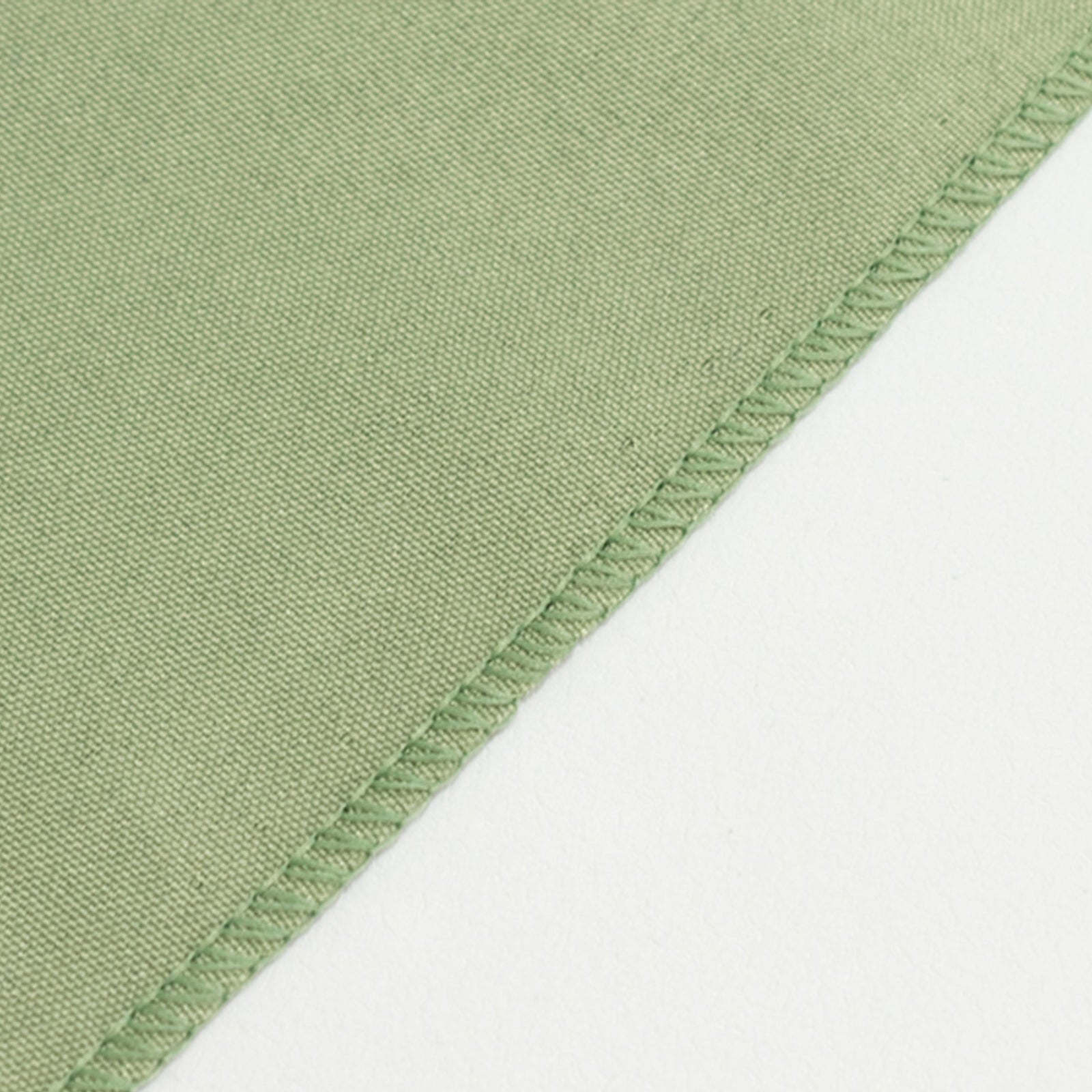 Fitted Polyester 72x30 Rectangle Tablecloth Dusty Sage Green - Durable Table Cover