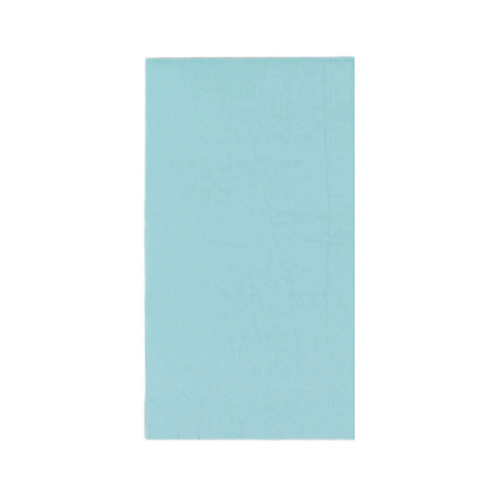 50-Pack Paper Napkins Soft Blue - Disposable 2-Ply Cocktail and Beverage Napkins for Weddings