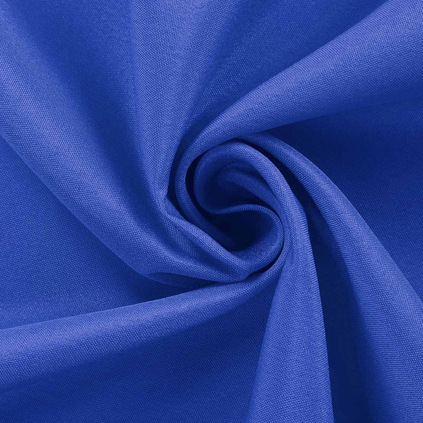 Polyester 54x54 Table Overlay Square Tablecloth Royal Blue - Wrinkle-Resistant & Durable Table Cover