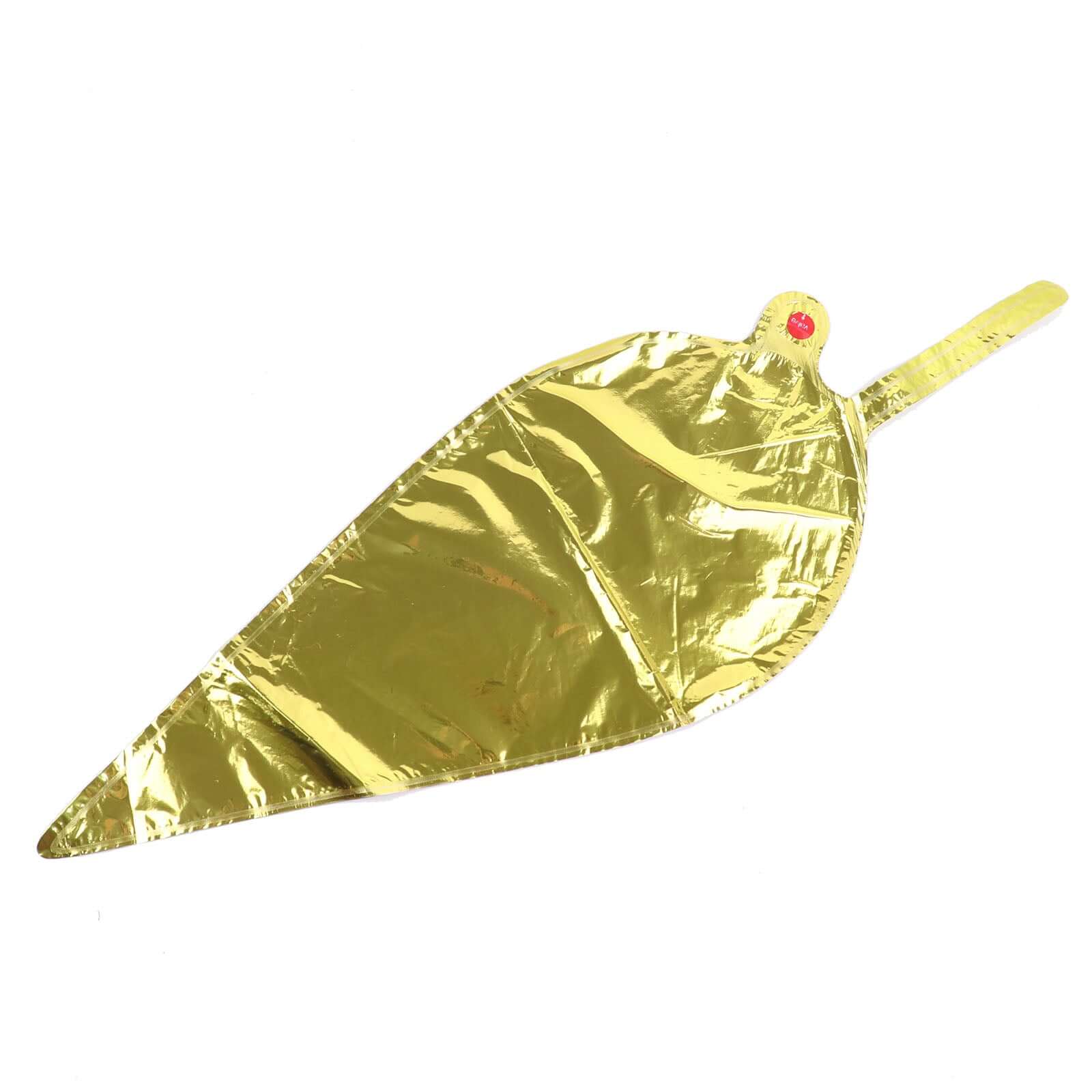 36 Pack Metallic Gold DIY Mylar Foil Starburst Cone Balloons, 3D Explosion Star Party Balloons Kit - Customizable