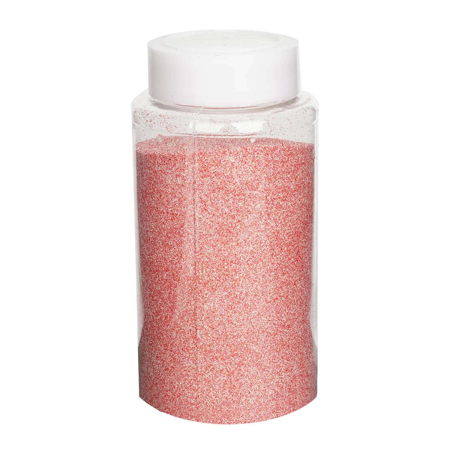 Extra Fine Glitter Bottle Coral - Nontoxic Gliiter Dust Powder for Fun DIY Projects Kids’ Crafts Resin Art & Festival Decor 1 lb