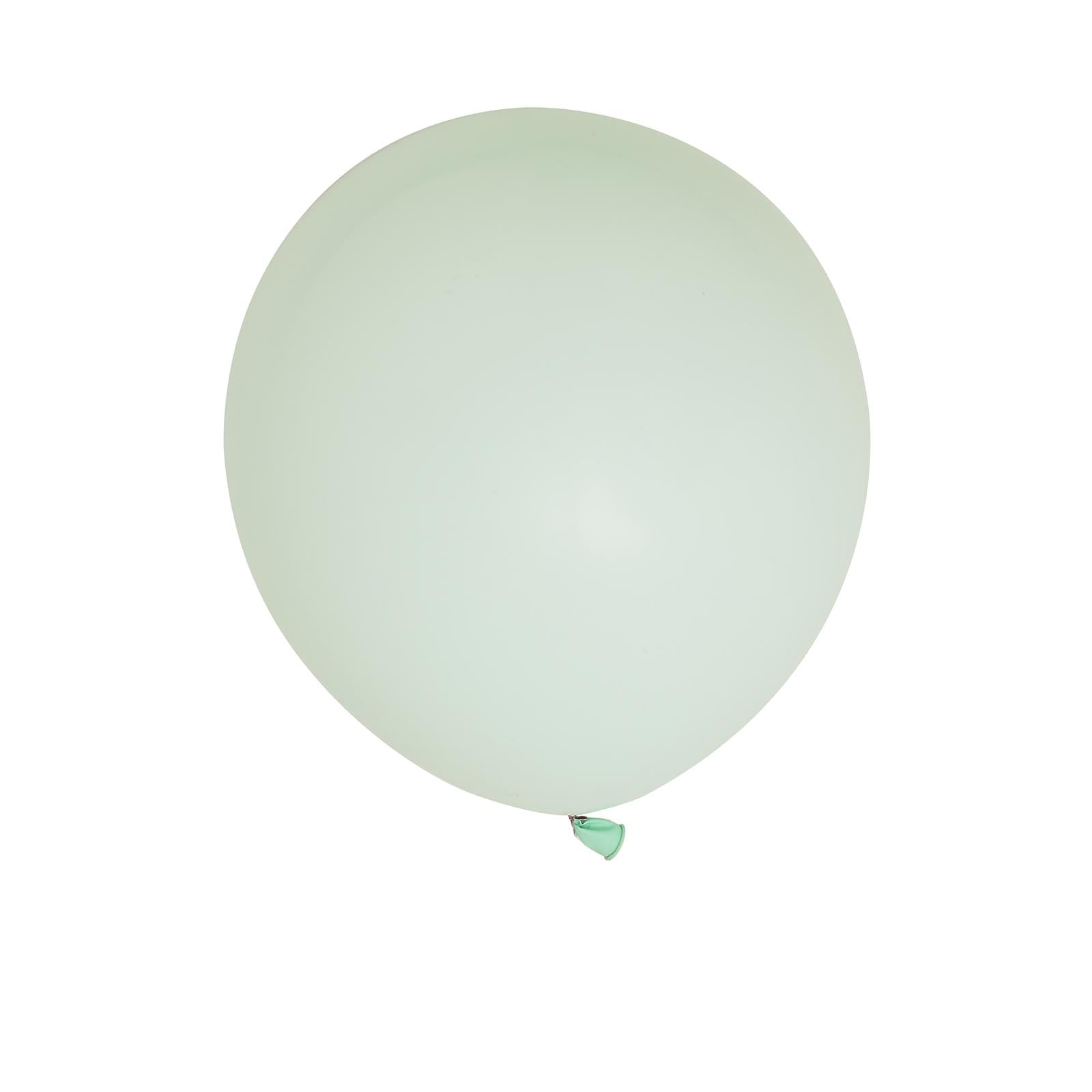 10 Pack 18 Matte Pastel Mint Helium or Air Latex Party Balloons