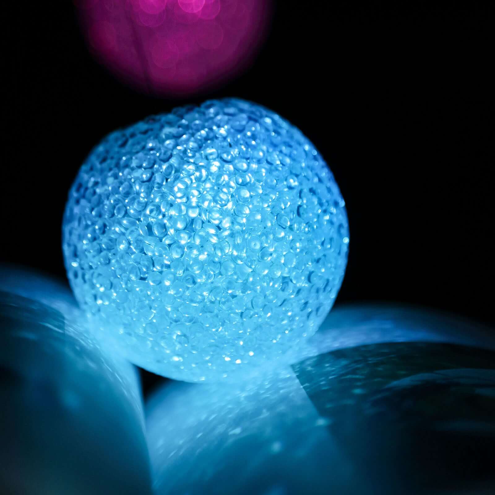 4-Pack LED Mini Light Globes Color Changing - Battery Operated Ball Centerpiece Fillers 3