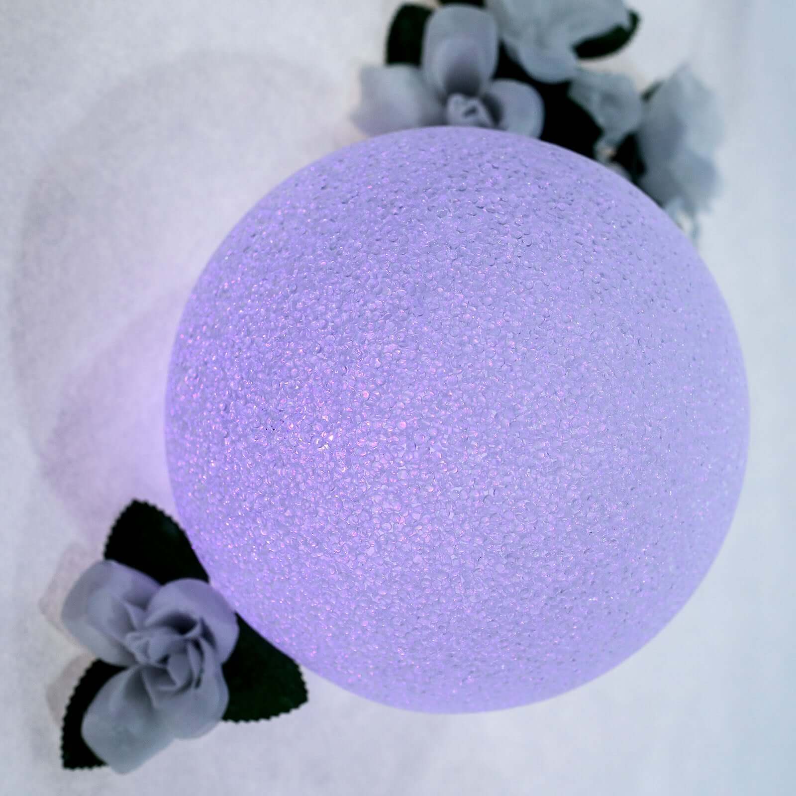 LED Color Changing Light Globe - Battery Operated Ball Centerpiece 10