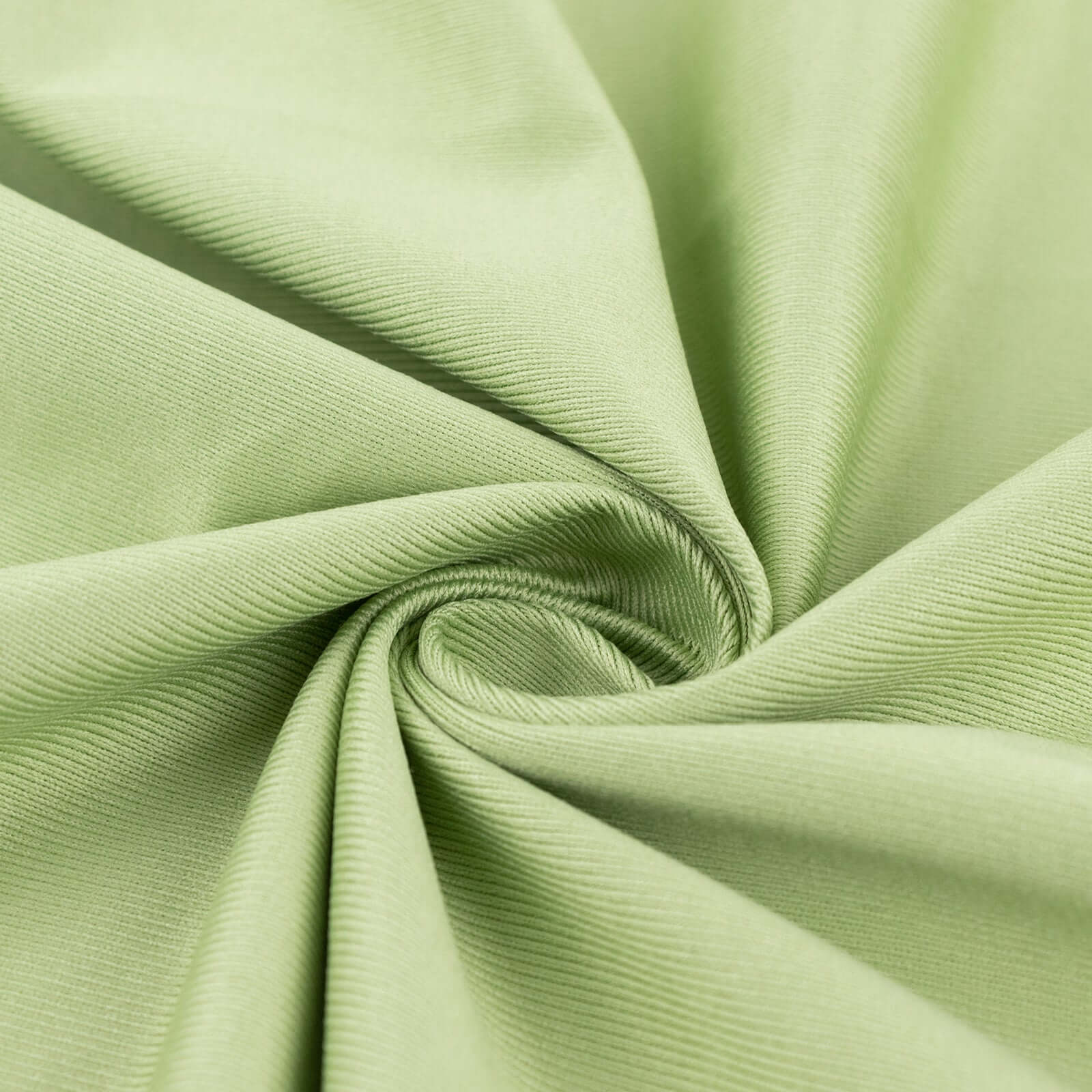 Premium Sage Green Scuba Polyester Fabric Roll, Wrinkle Free DIY Craft Fabric Bolt- 60x10 Yards