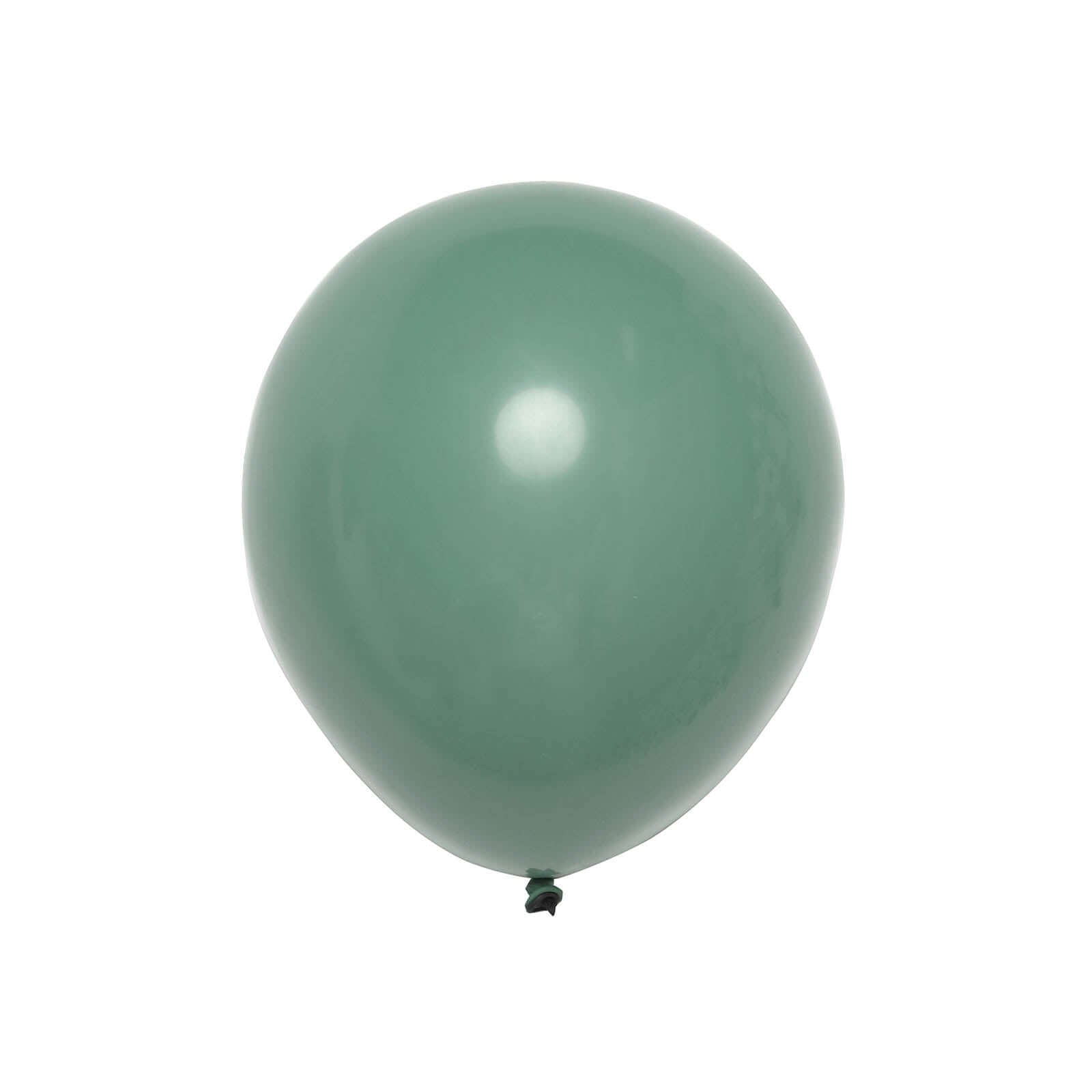 25 Pack 12 Olive Green Double Stuffed Prepacked Latex Balloons