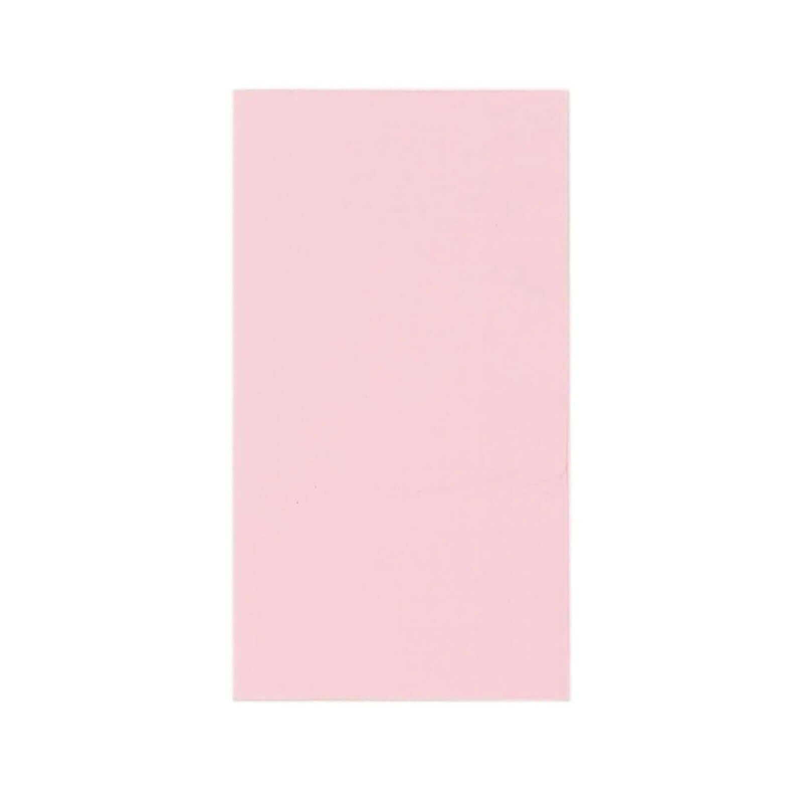 50-Pack Paper Napkins Soft Pink - Disposable 2-Ply Cocktail and Beverage Napkins for Weddings