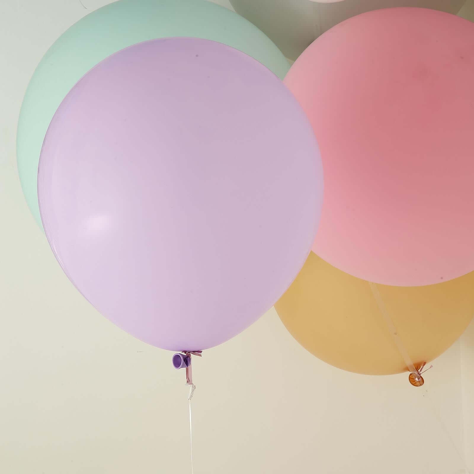 10 Pack 18 Matte Pastel Lavender Lilac Helium or Air Latex Party Balloons