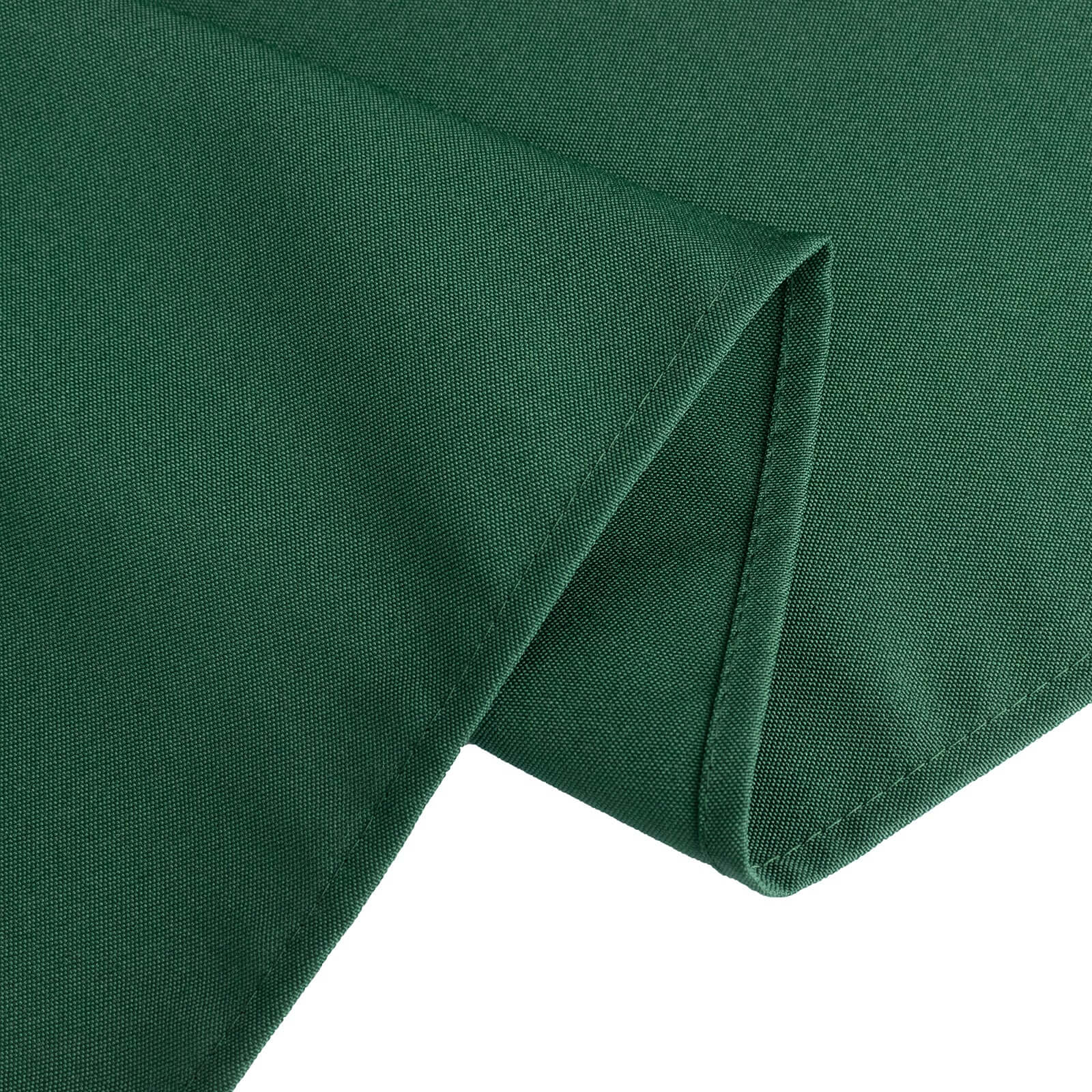 Premium Polyester 60x126 Rectangle Tablecloth Hunter Emerald Green - Stain-Resistant 220GSM Finish Table Cover