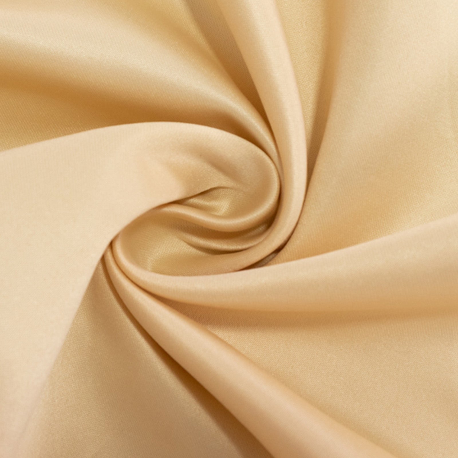 5 Pack Lamour Satin 20x20 Napkins Beige - Soft Matte Finish Dinner Napkins