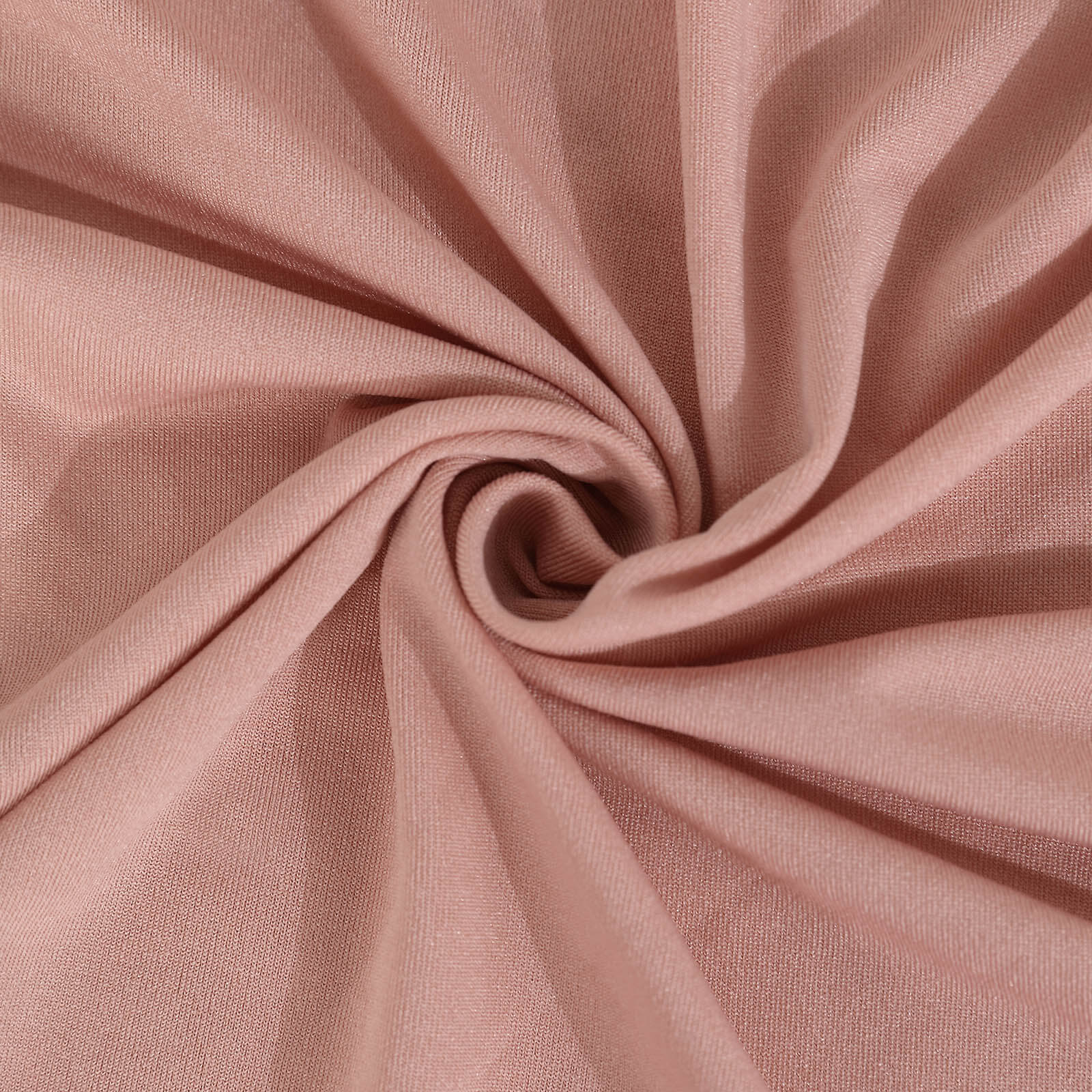 Dusty Rose 4-Way Stretch Spandex Event Curtain Drapes, Wrinkle Free Backdrop Event Panel with Rod Pockets - 5ftx10ft