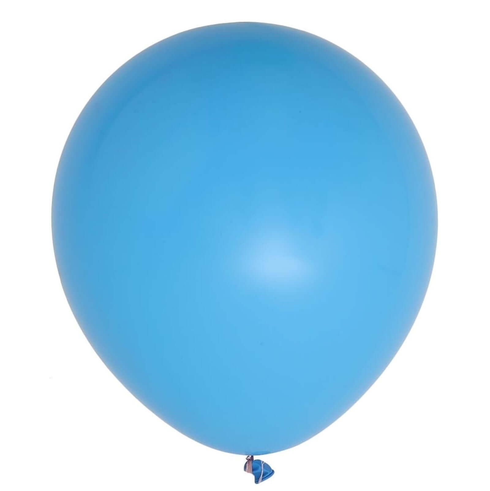 10 Pack 18 Matte Pastel Light Blue Helium or Air Latex Party Balloons