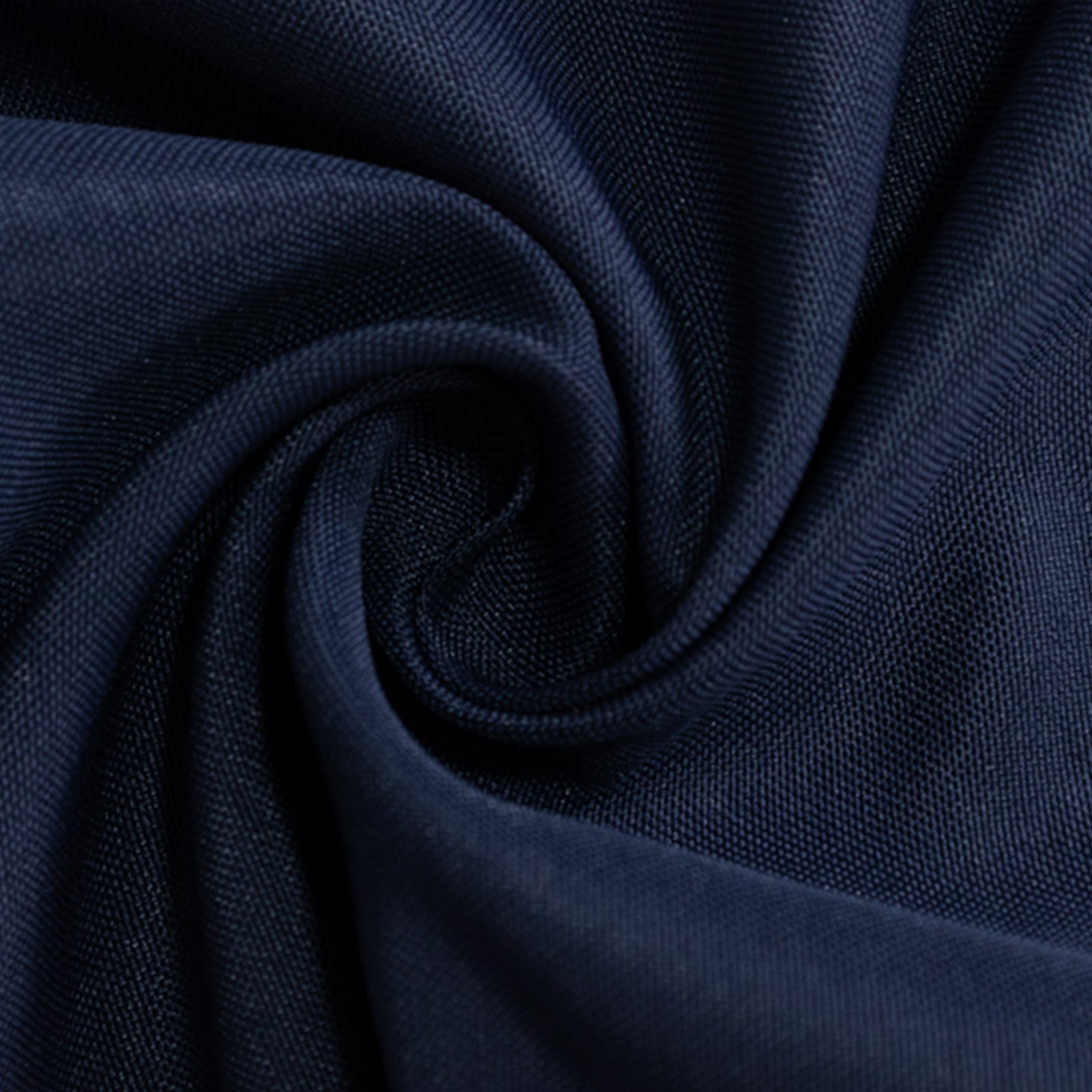 Fire Retardant Premium Polyester 90 Round Tablecloth Navy Blue - High-Performance Table Cover