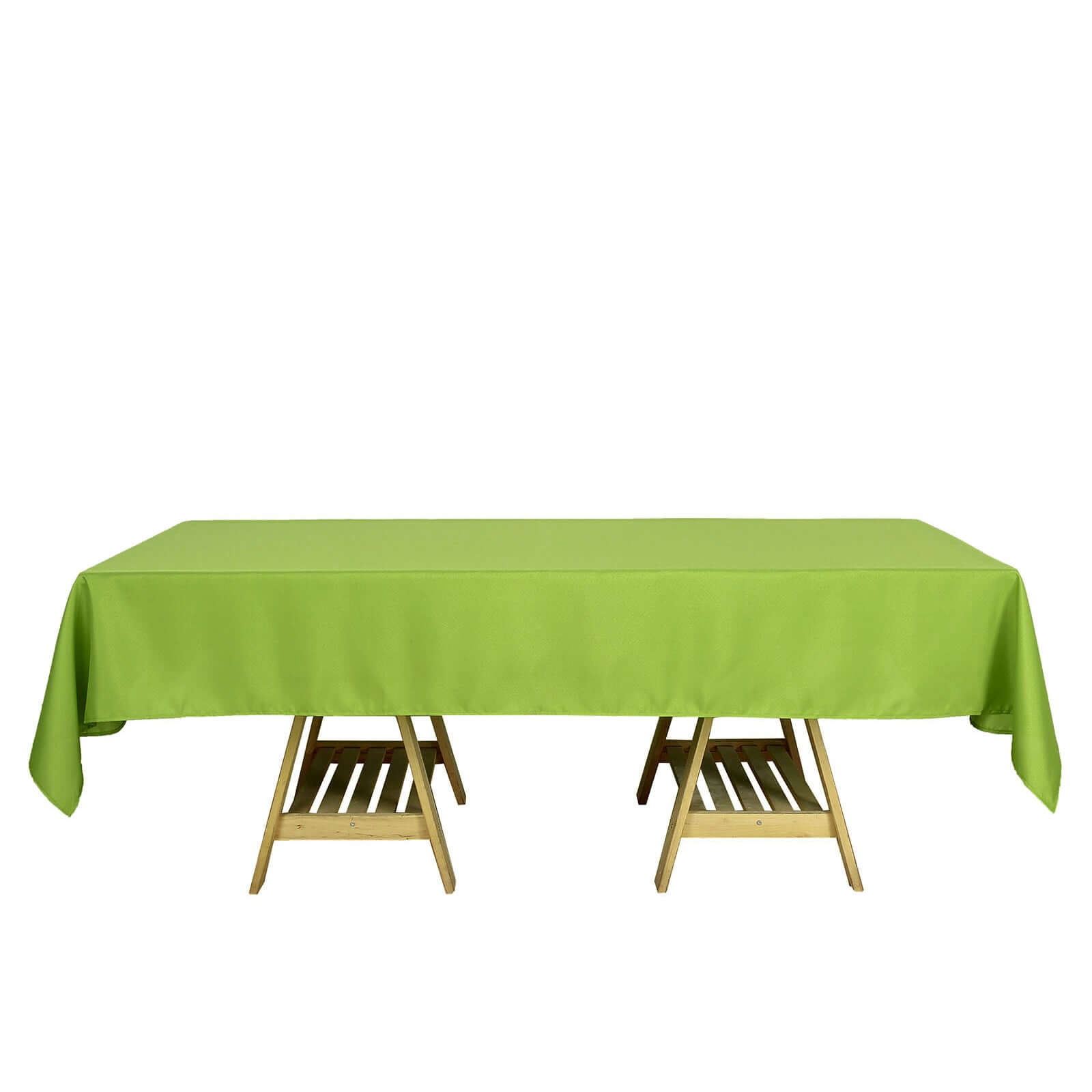 Polyester 60x102 Rectangle Tablecloth Apple Green - Durable and Stylish Table Cover