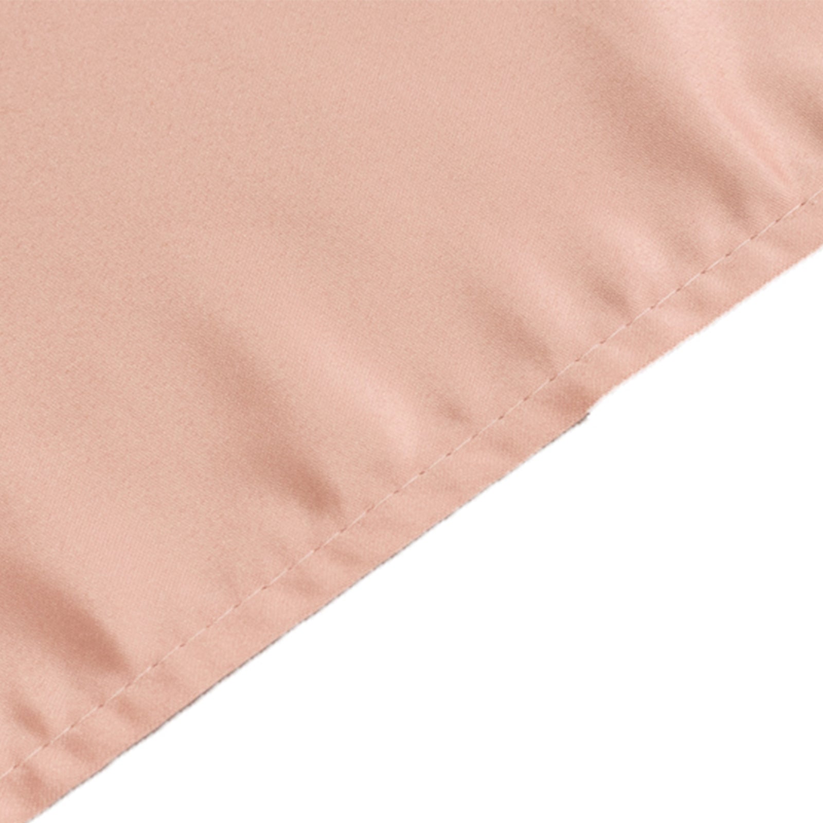 Lamour Satin 60x102 Rectangle Tablecloth Dusty Rose - Durable & Silky Soft Feel Table Cover