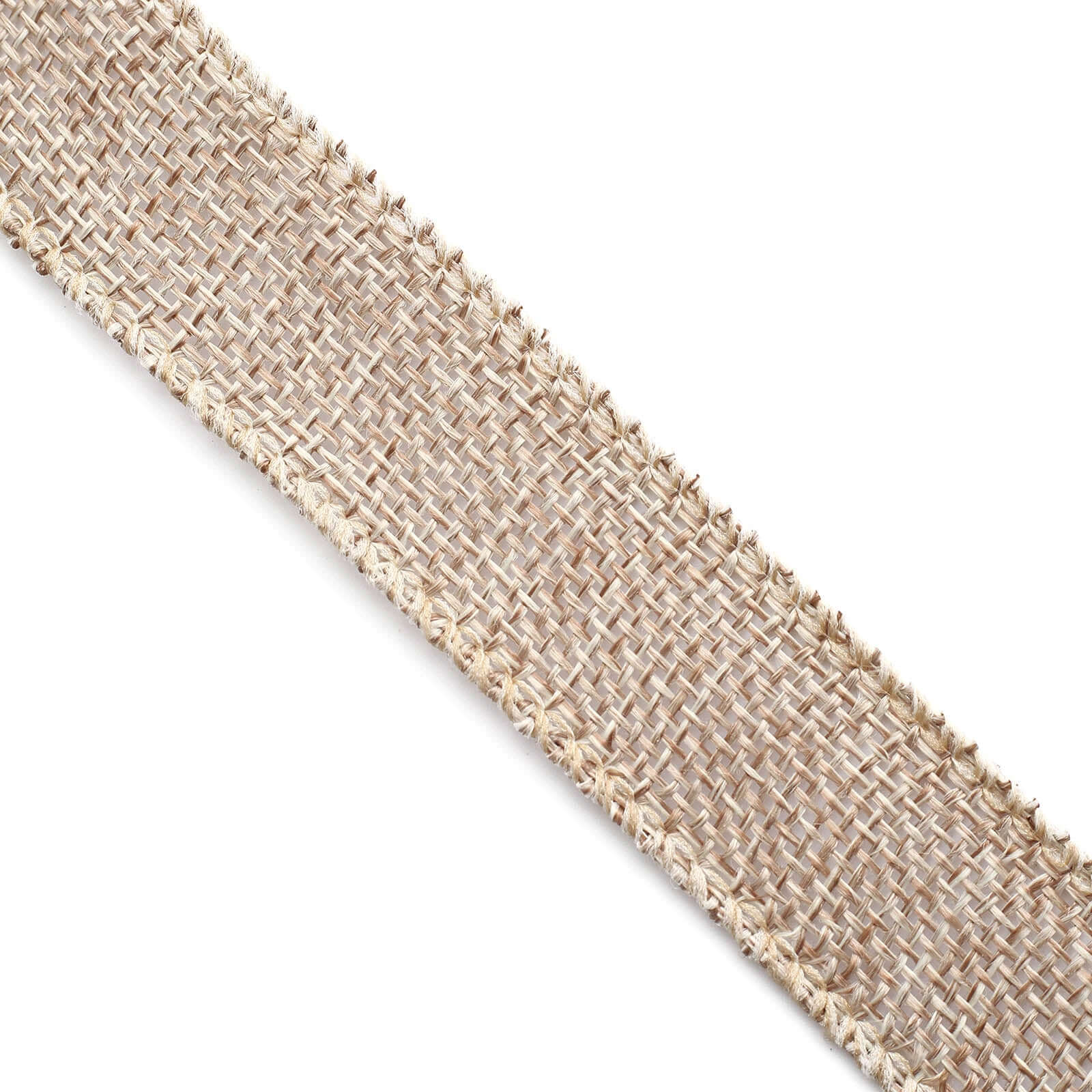 10 Yards 7 8 Natural Tone Jute Burlap Ribbons